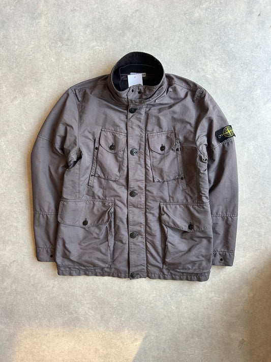 Stone Island Double Jacket Grey L