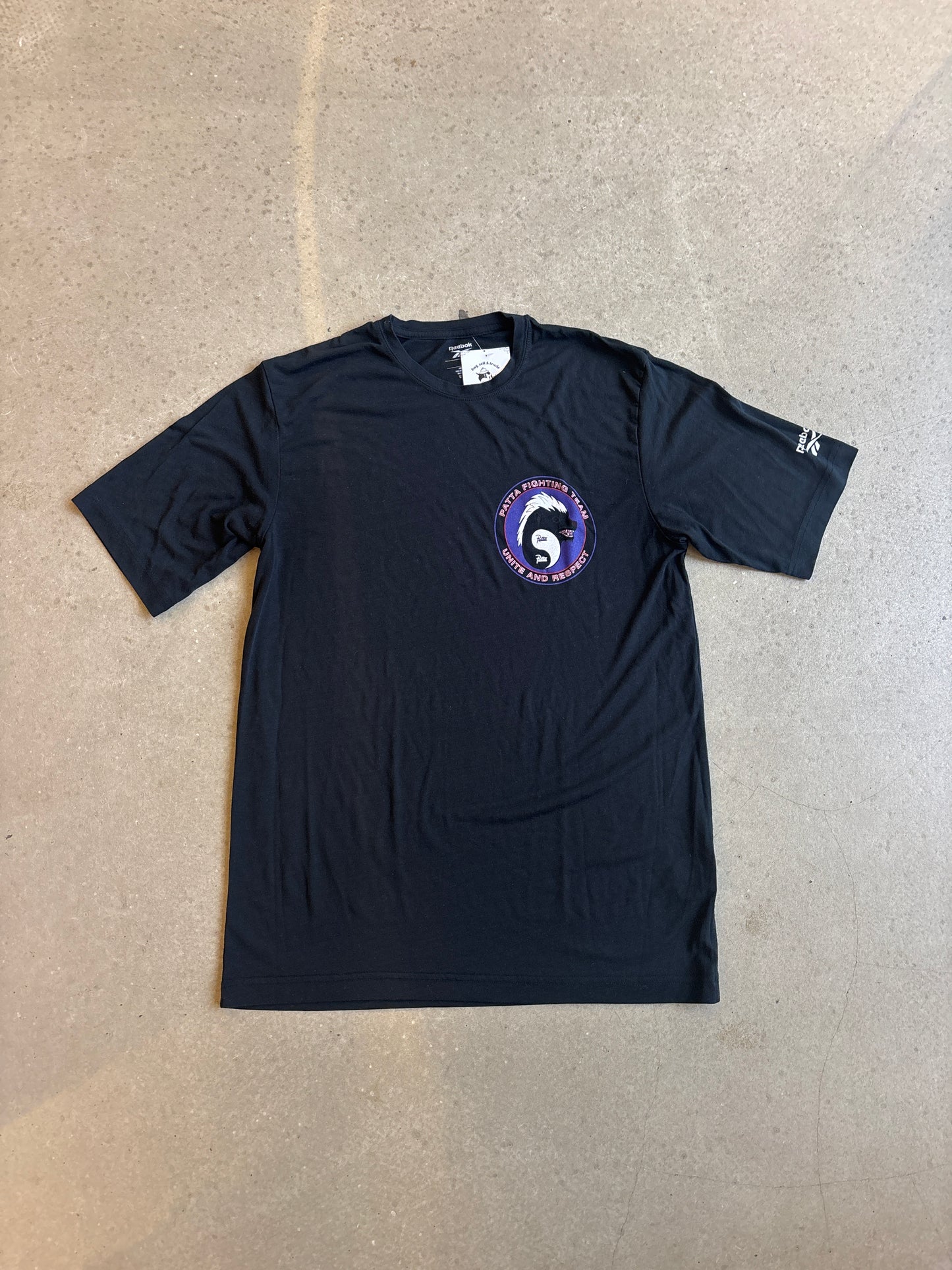 Patta x Reebok Fighting Team Tee Black L