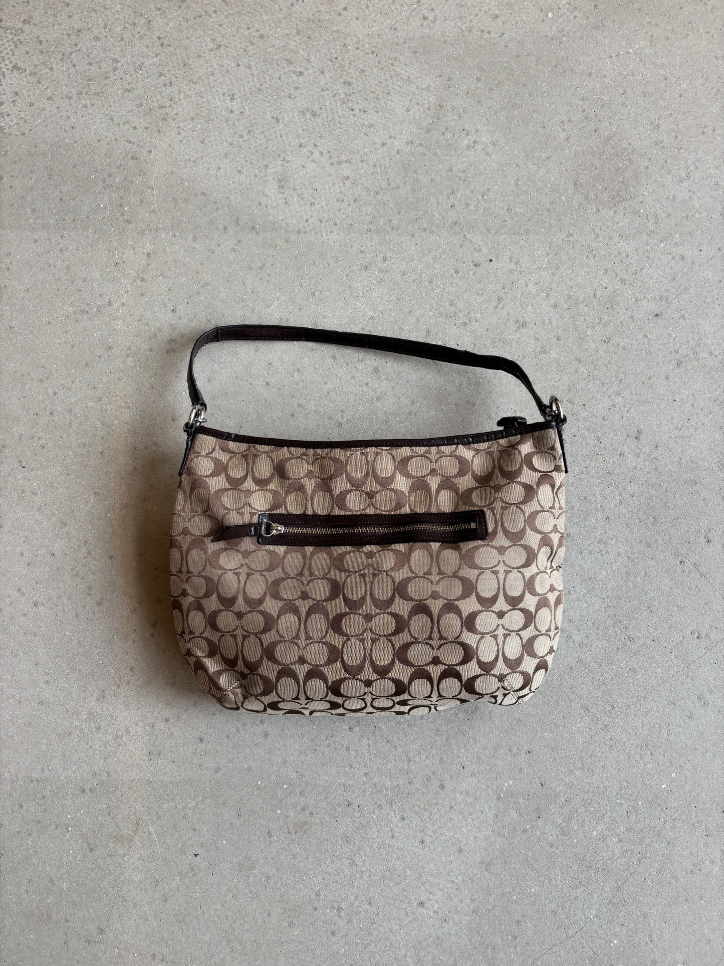 Coach Canvas Monogram Bag