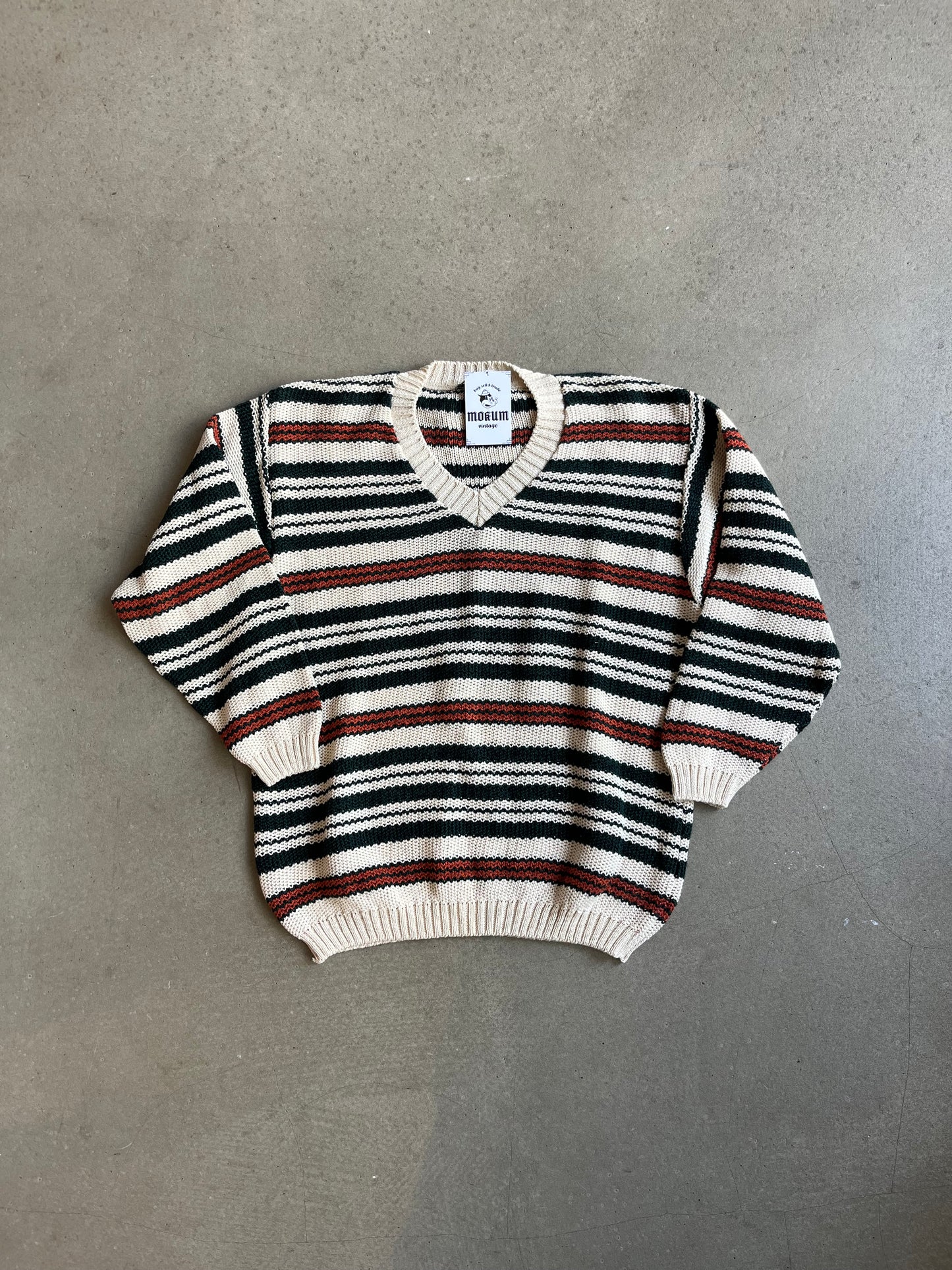 Enrico Coveri Striped Knit XL