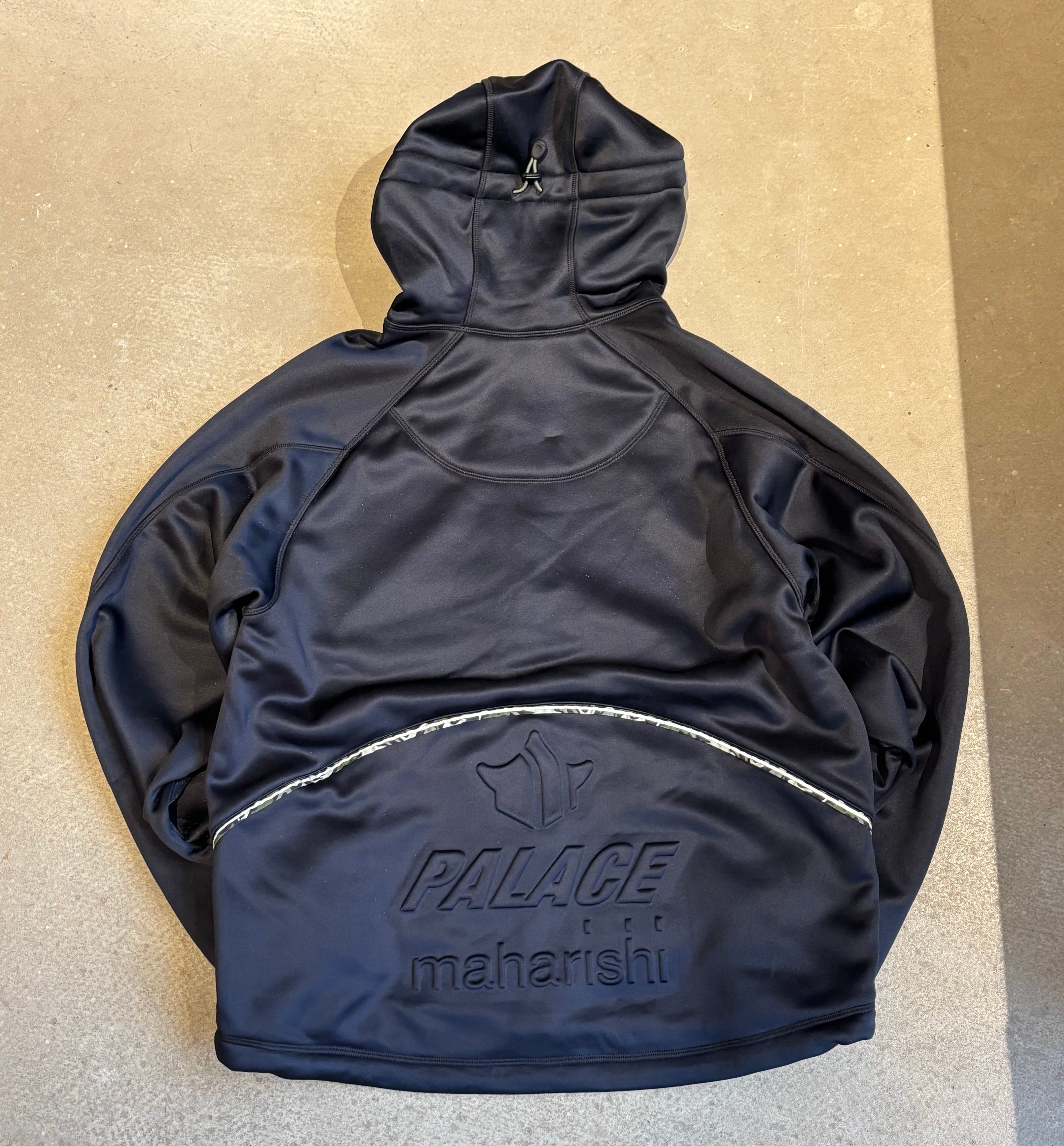 Palace X Maharishi Ninja Soft Shell Jacket Black – Mokum Vintage Palace X Maharishi Ninja Soft Shell Jacket Black – Mokum Vintage