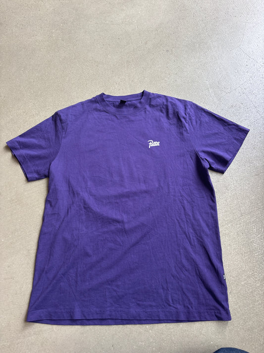 Patta Amsterdam Acid Mushroom Print Tee Purple L