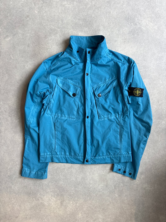 Stone Island David-TC Jacket Aqua Blue M
