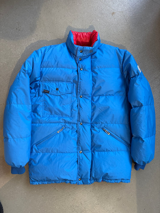 Moncler Gore-Tex Duvet Veritable Puffer Jacket Blue L