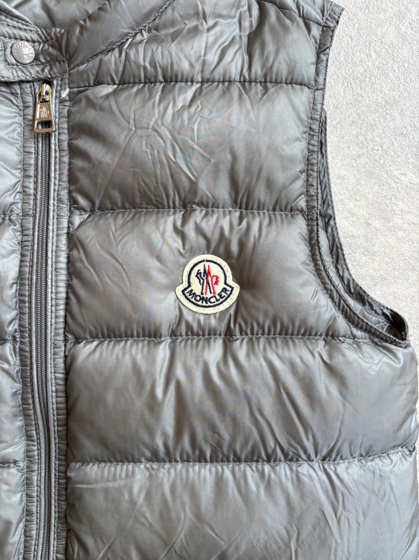 Moncler Gui Gilet Bodywarmer  Grey S