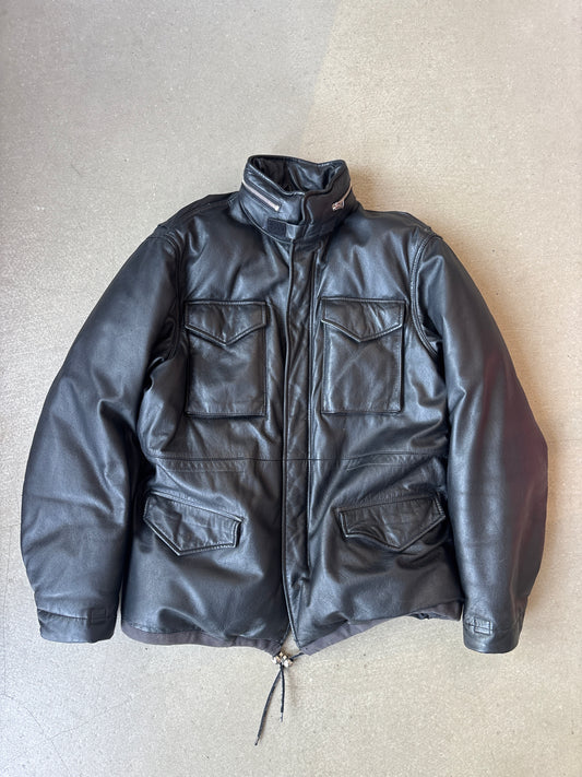 Babe A Bathing Ape Leather Jacket L