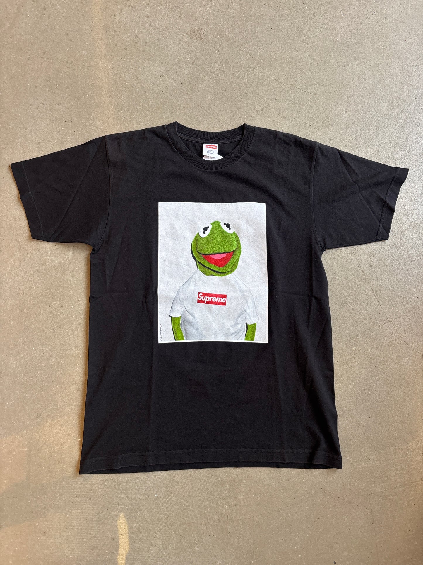 Supreme Kermit Tee Black L