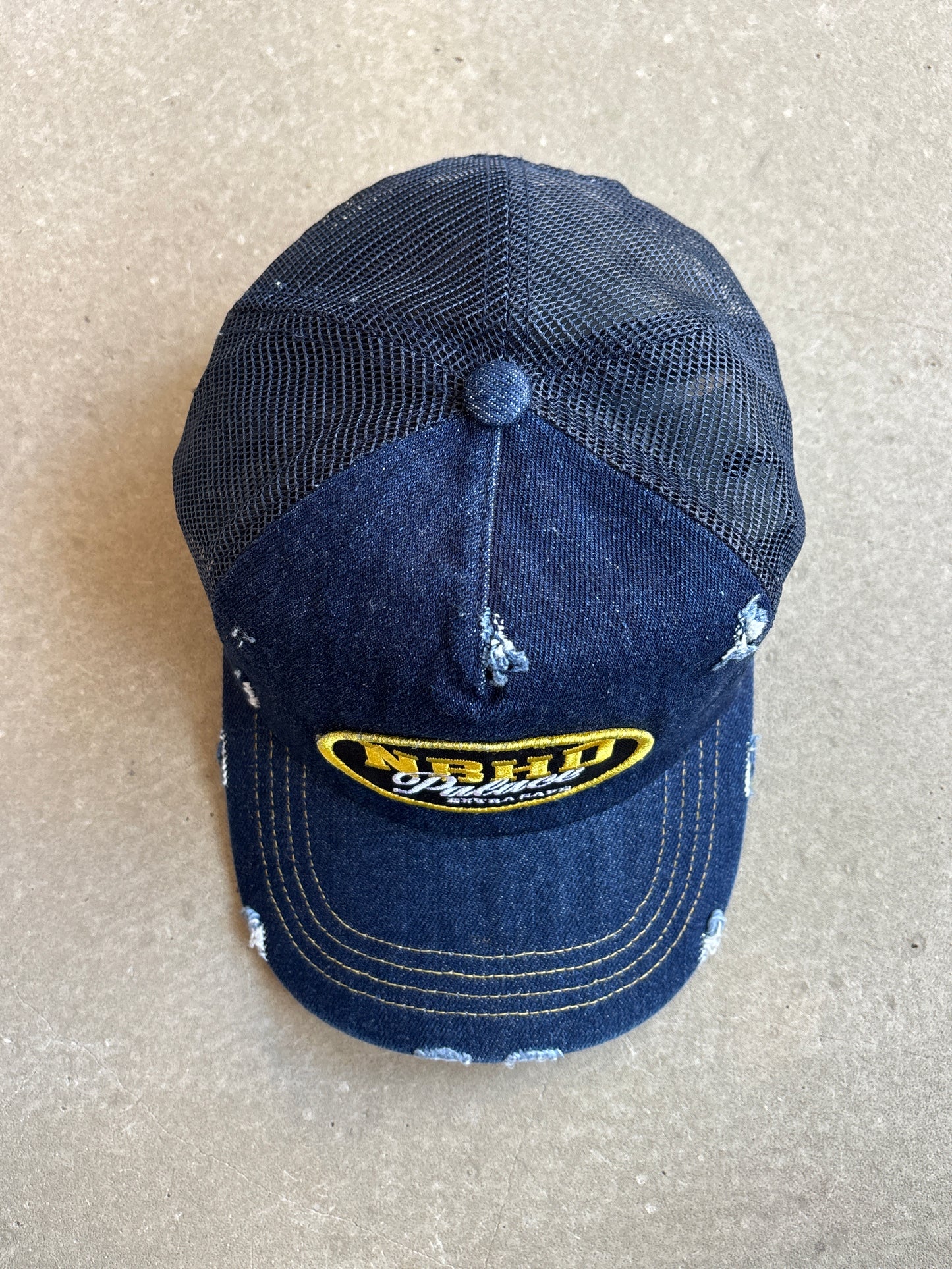 Palace Neighborhood Mesh Trucker Denim