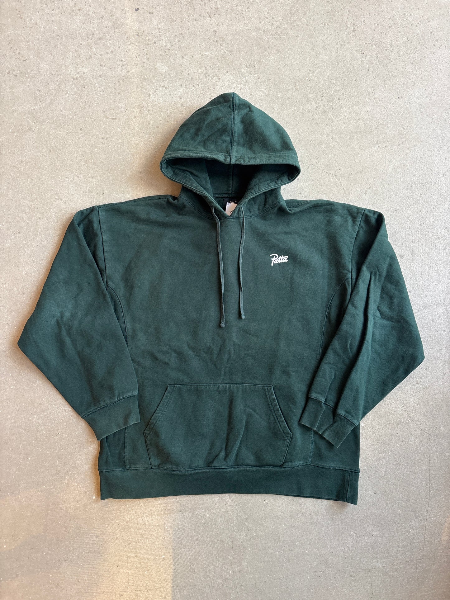 Patta Small Logo Hoodie Green XL