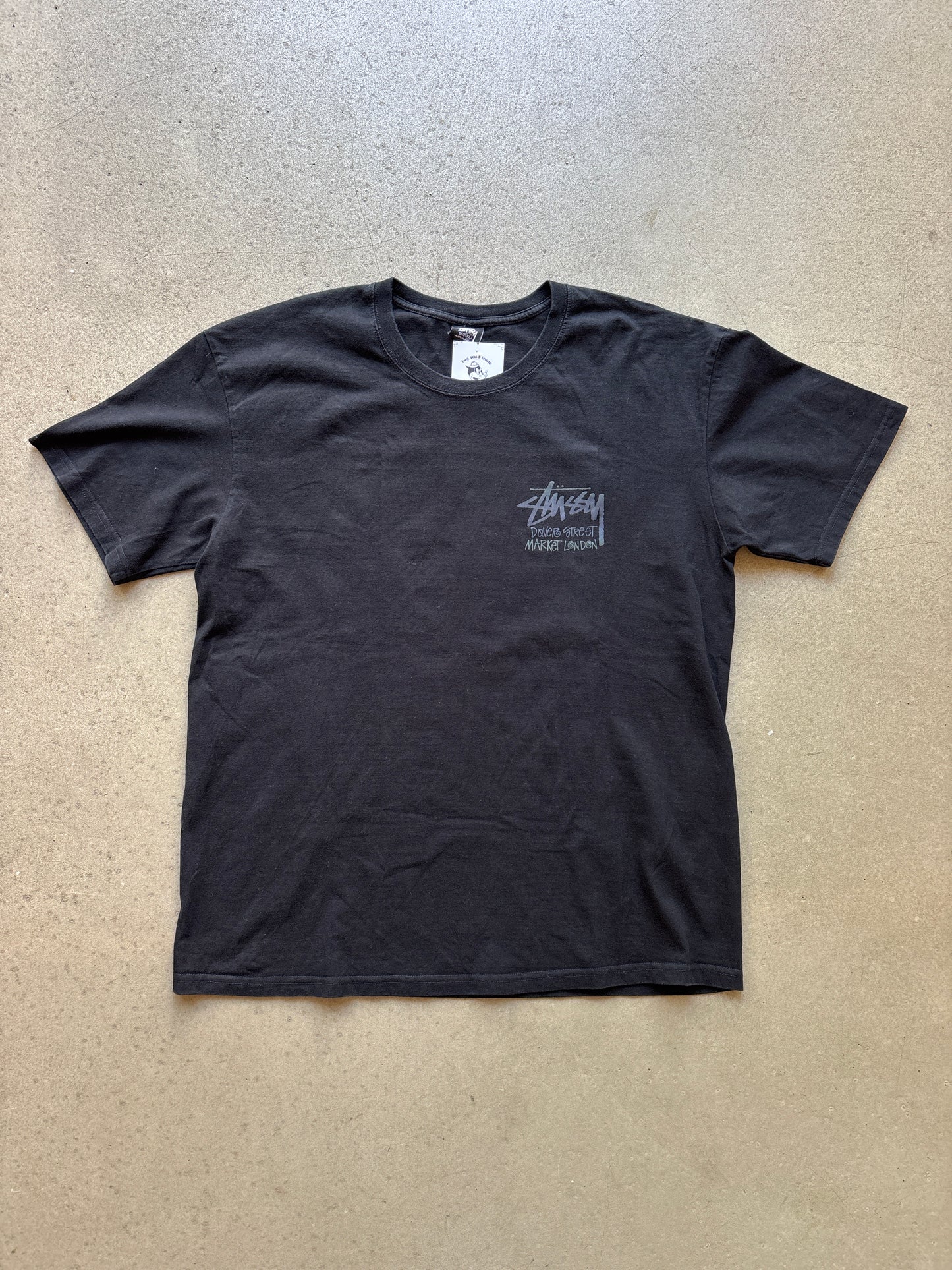 Stussy x DSM London Reflective Tee Black XL