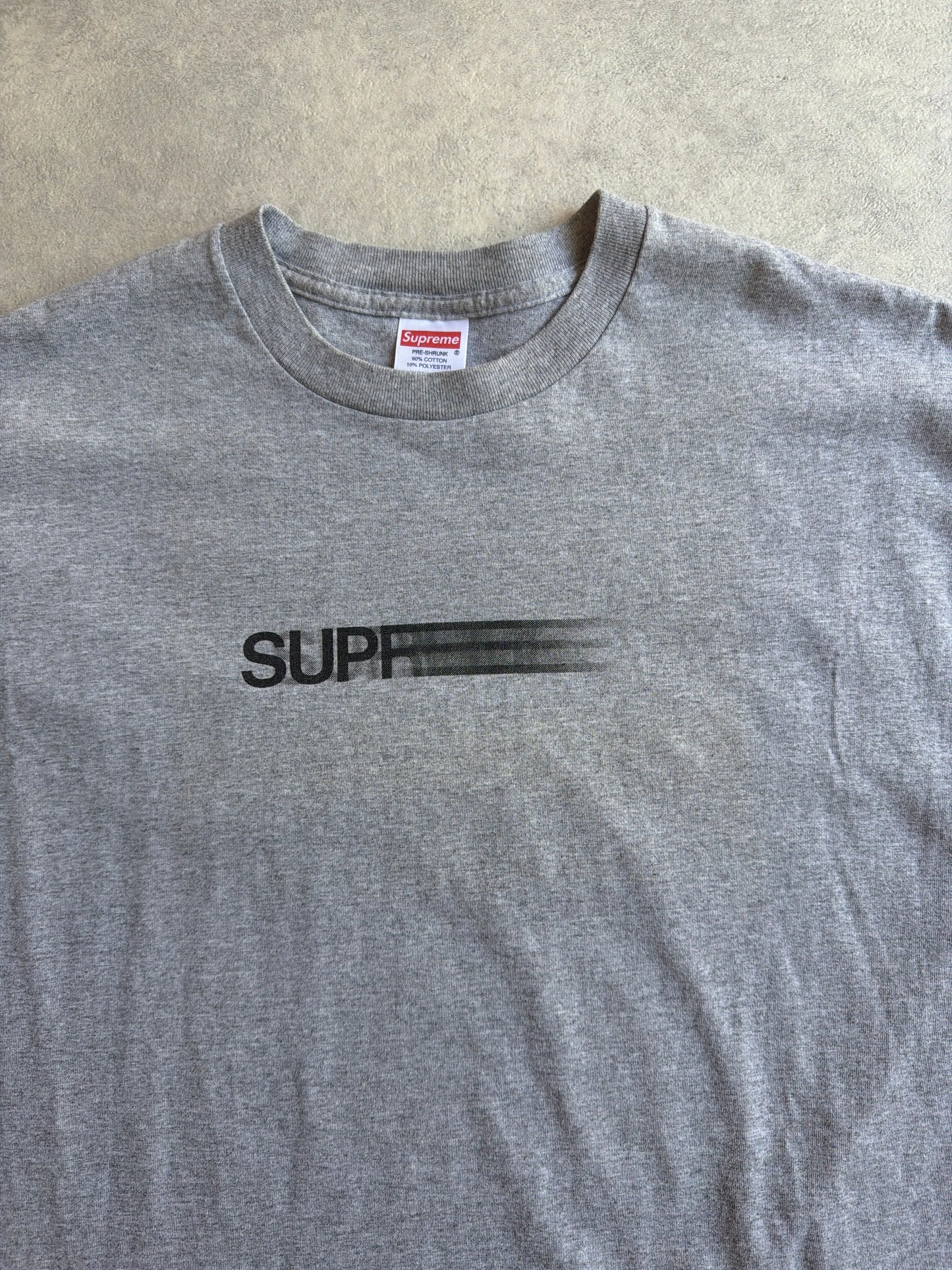 Supreme Motion Tee grey XL