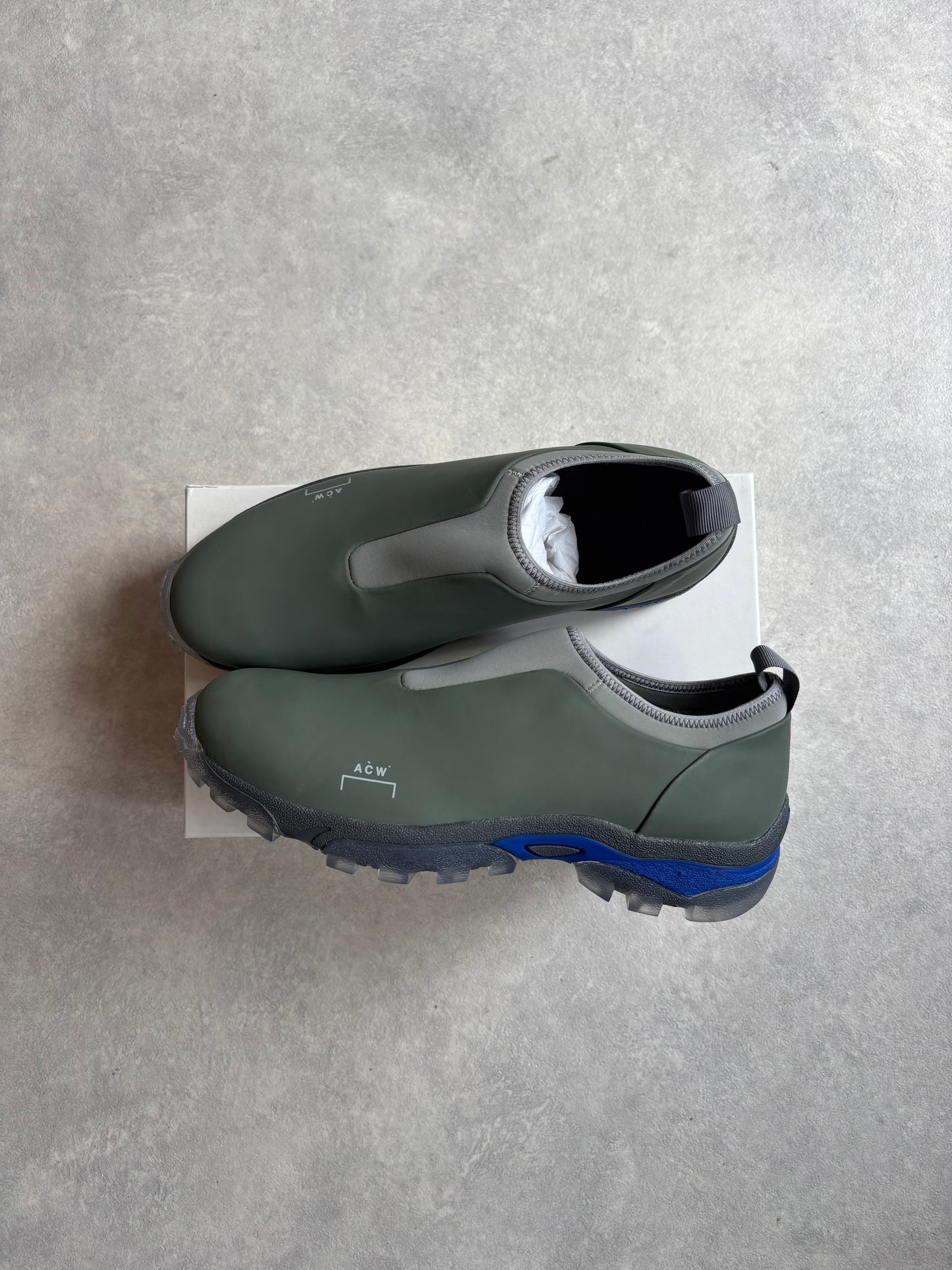 A-COLD-WALL* Dirt Mock slip-on sneakers Grey 45