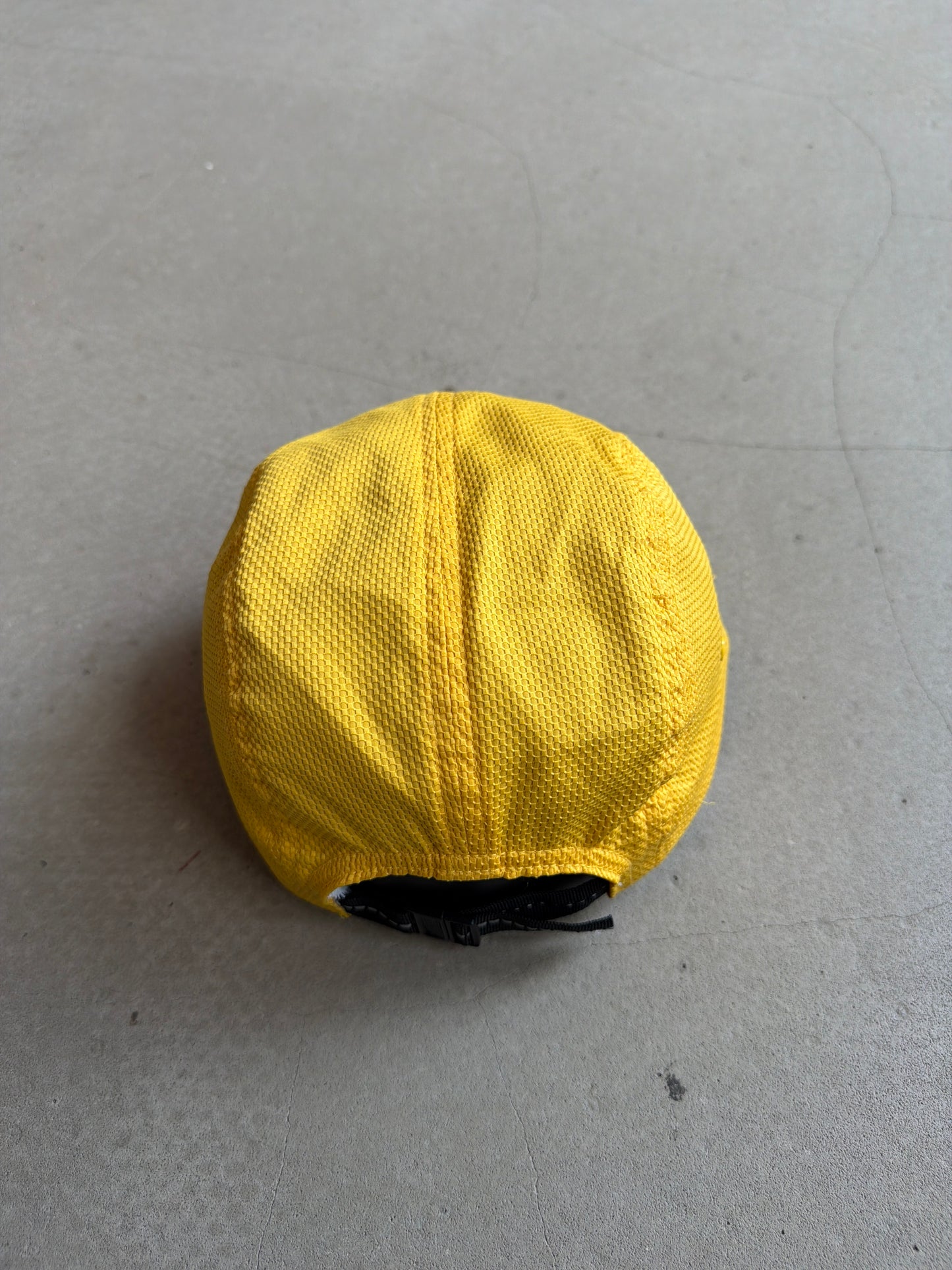 Supreme Nylon Pique Camp Cap 5 panel Yellow