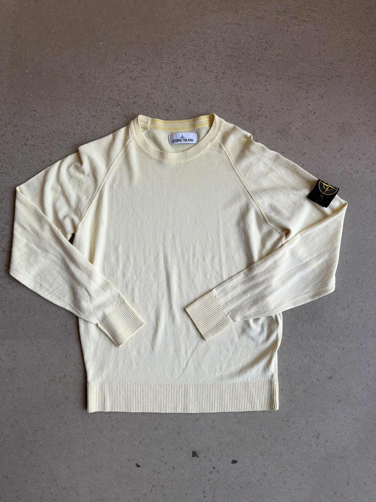 Stone Island Sweater Yellow M