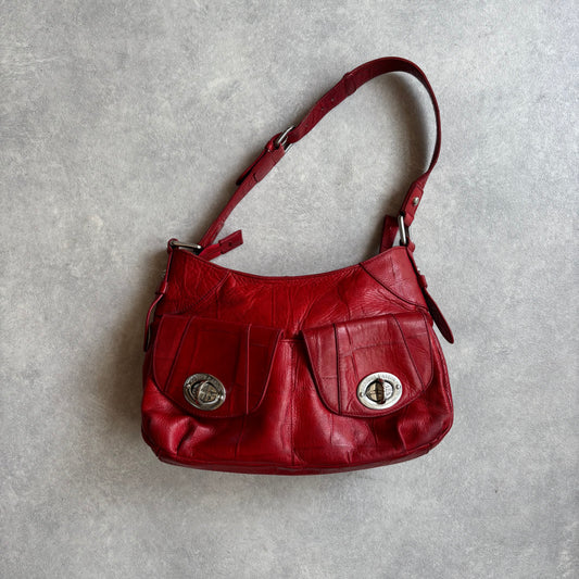 Arthur & Aston Camille Shoulder Bag Red