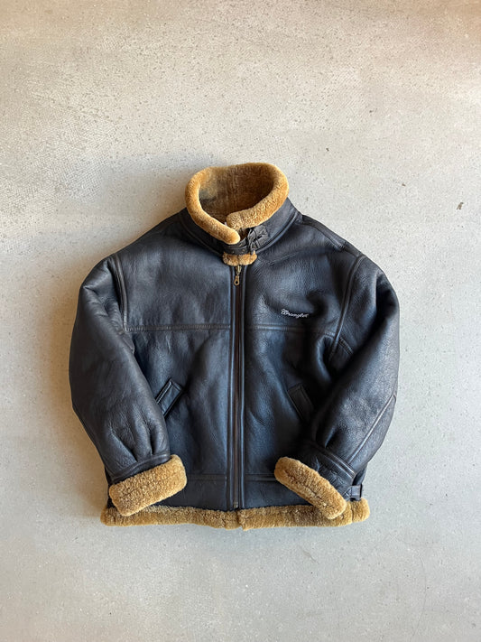 Wrangler Aviator Jacket Brown XXL