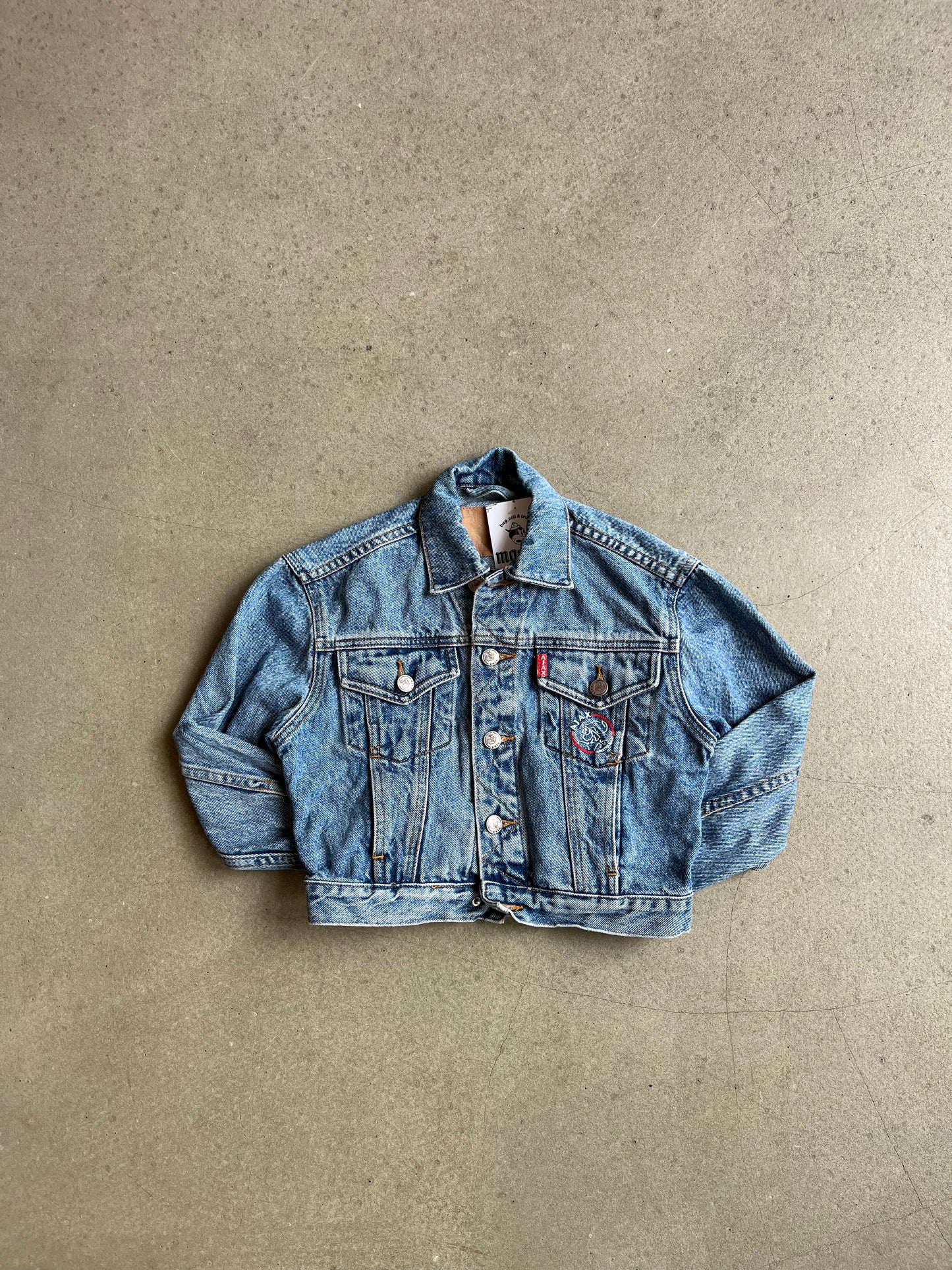 Vintage Ajax Kids Denim Jacket 6Y