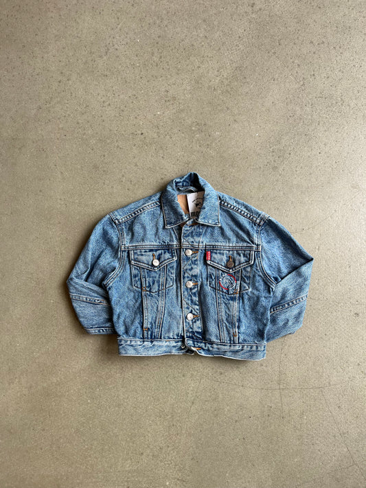 Vintage Ajax Kids Denim Jacket 6Y
