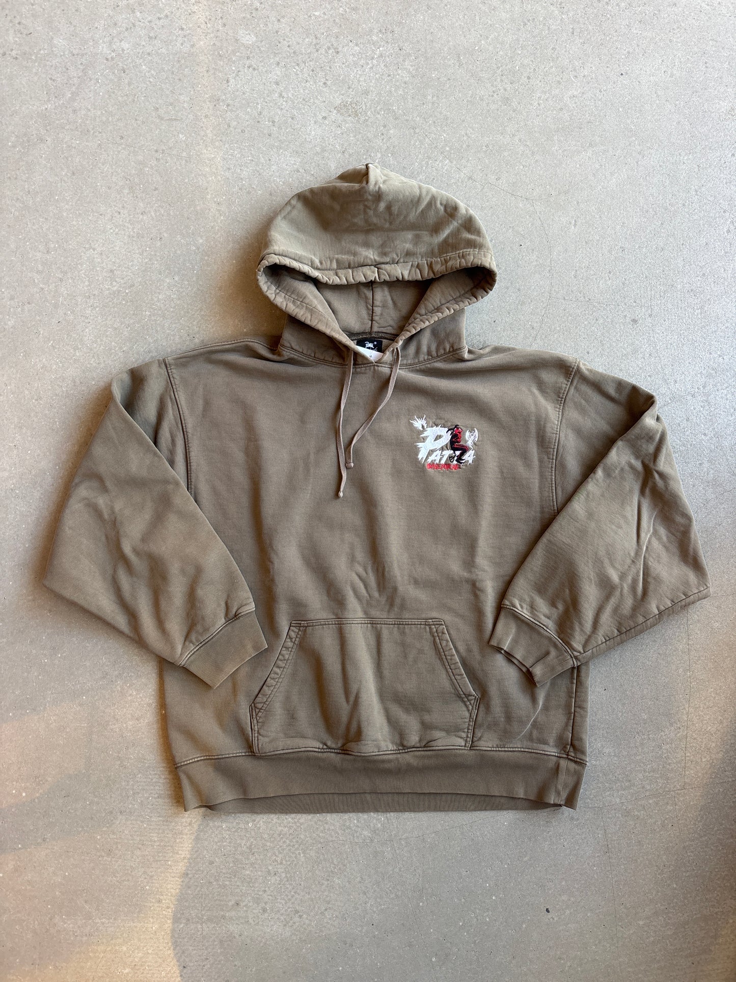 Patta Smile For Me Hoodie Brown XL
