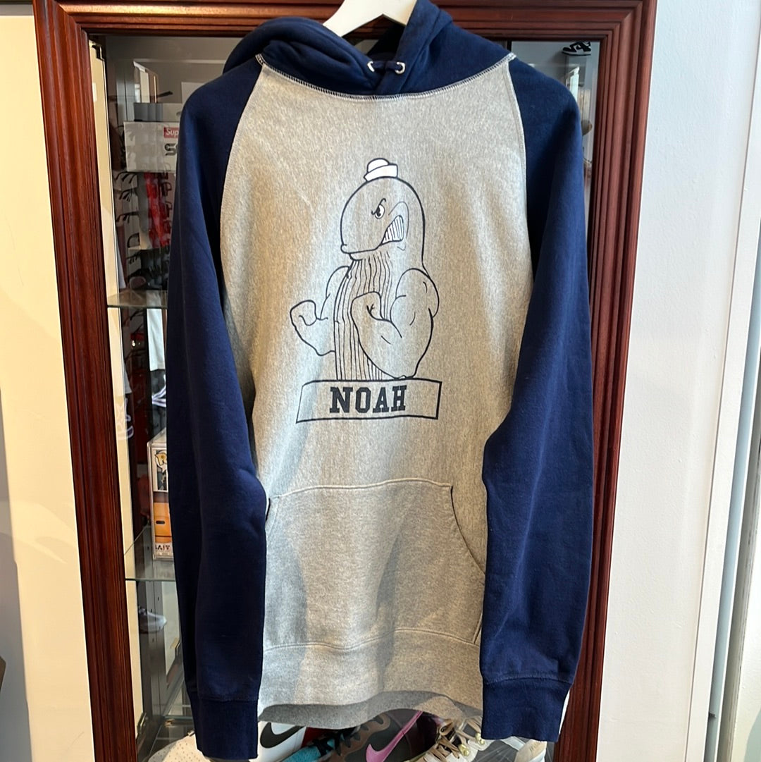 Noah Fighting Whale Hoodie Grey Navy XL