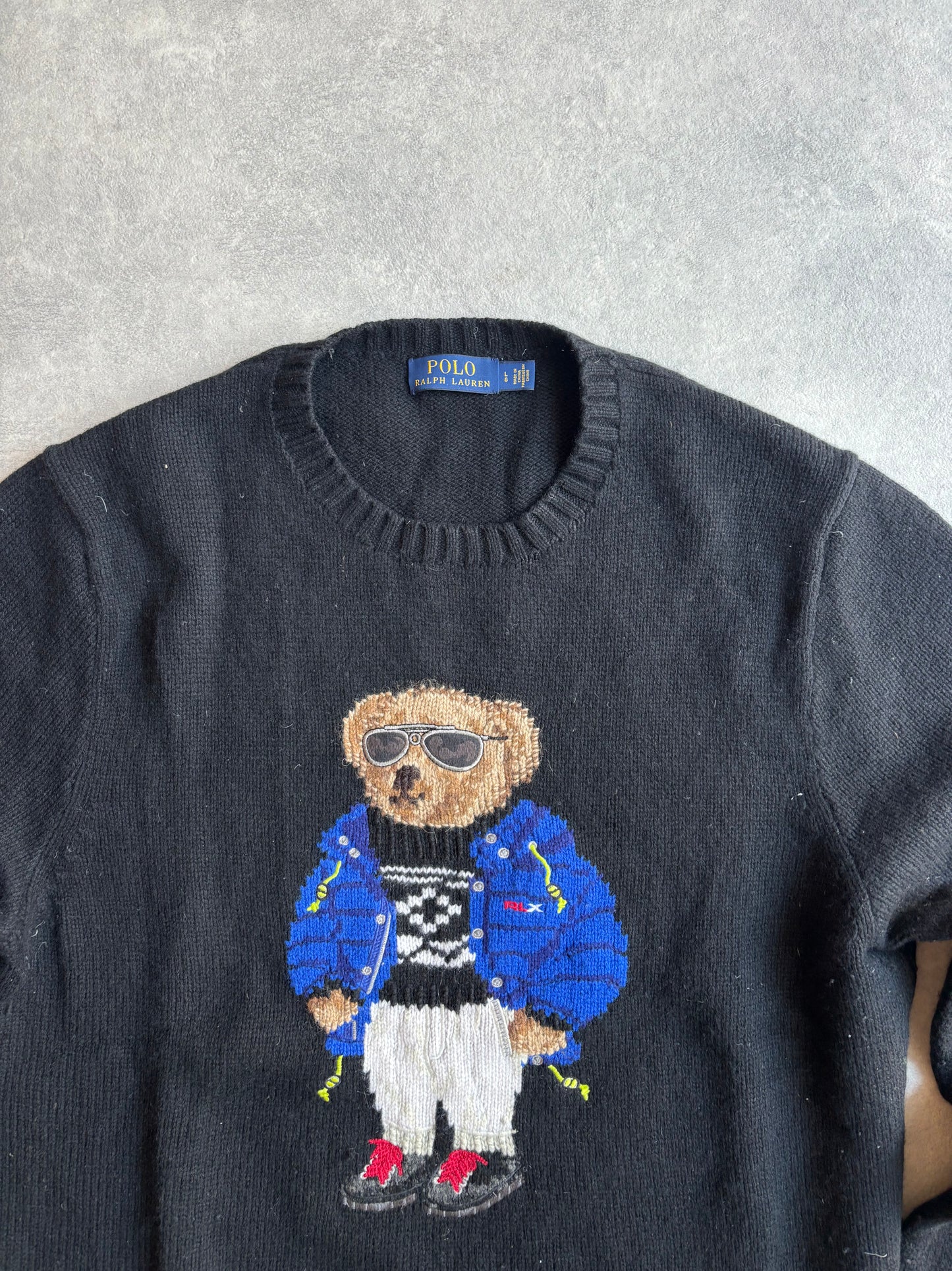 Polo Ralph Lauren Polo Bear Wool Black L