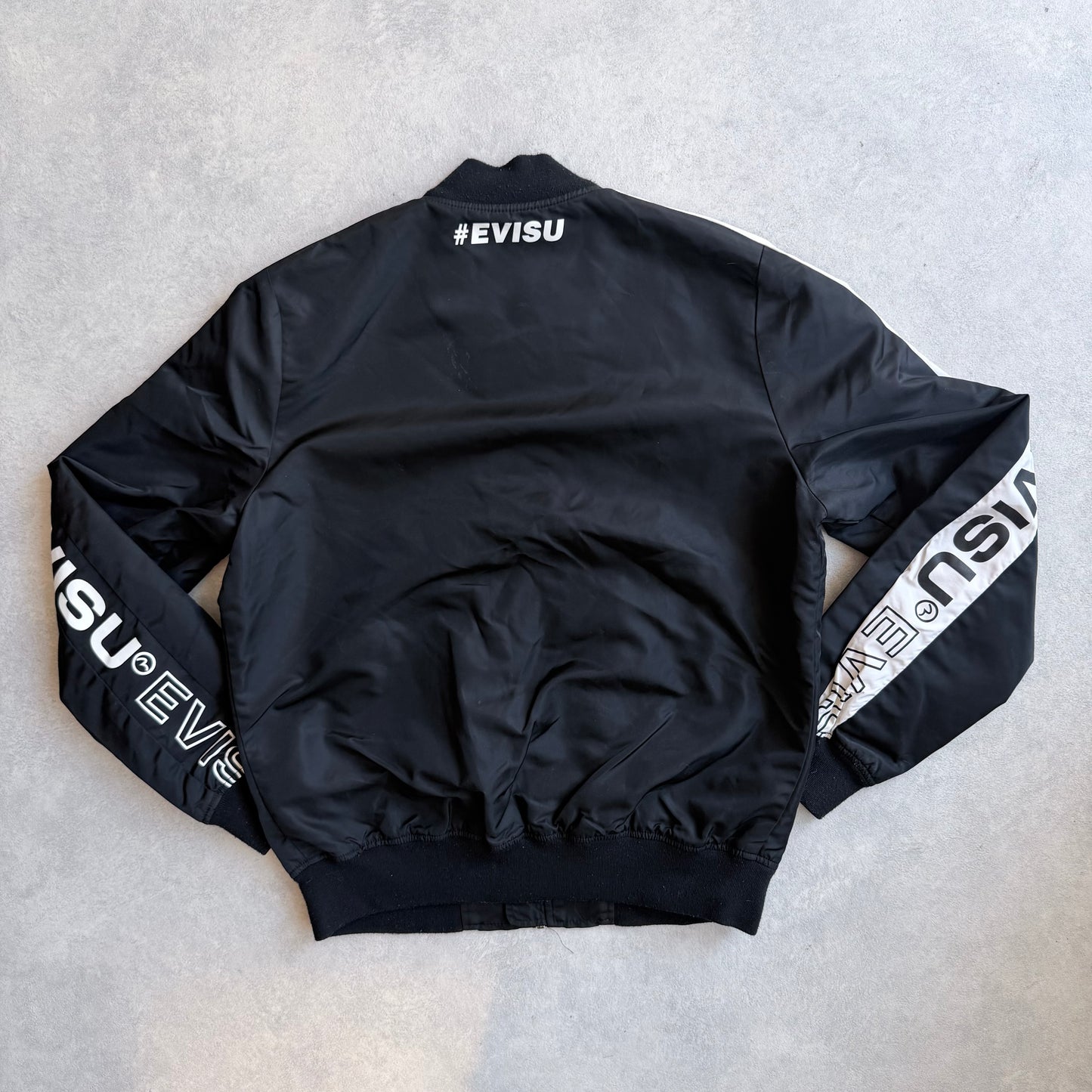 Evisu Logo Bomberjack Black M