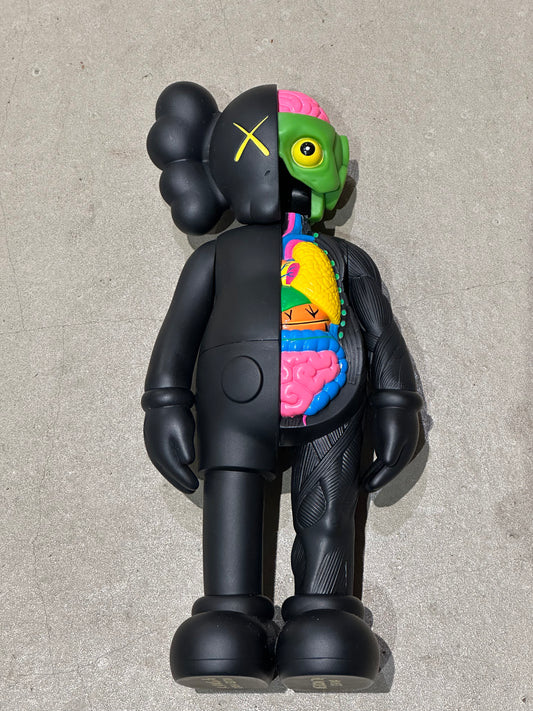 Kaws Companion Flayed Open Edition Vinyl Figure Black 2016