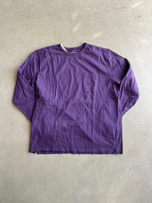 Pop Front Pocket Longsleeve Purple XL