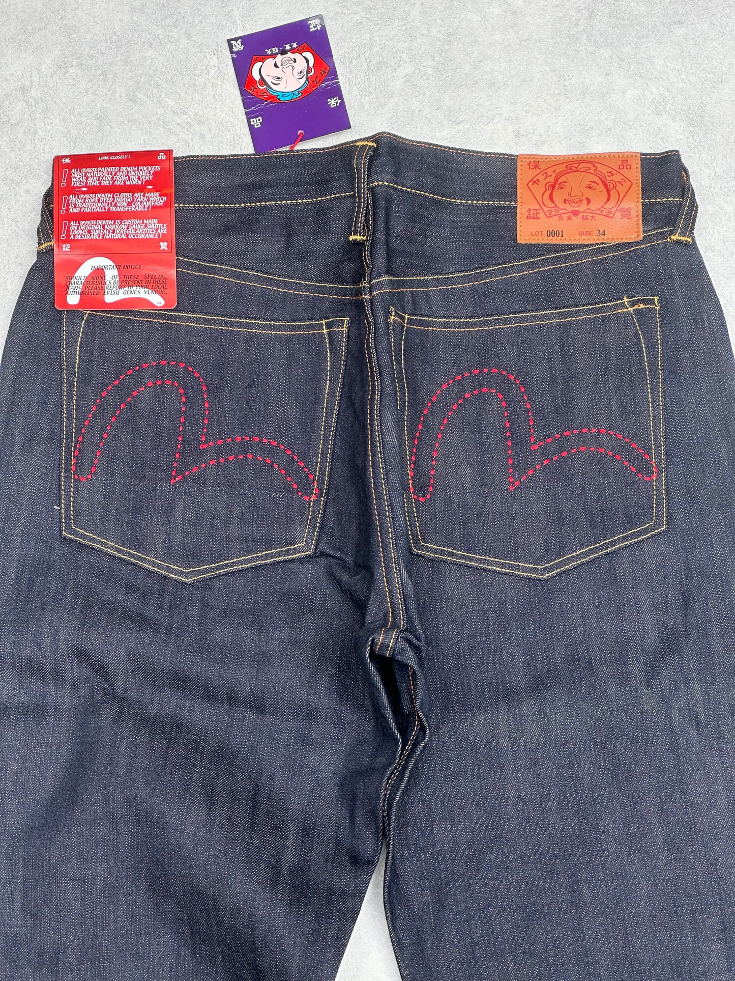 Evisu Genes Nuime Jeans W34