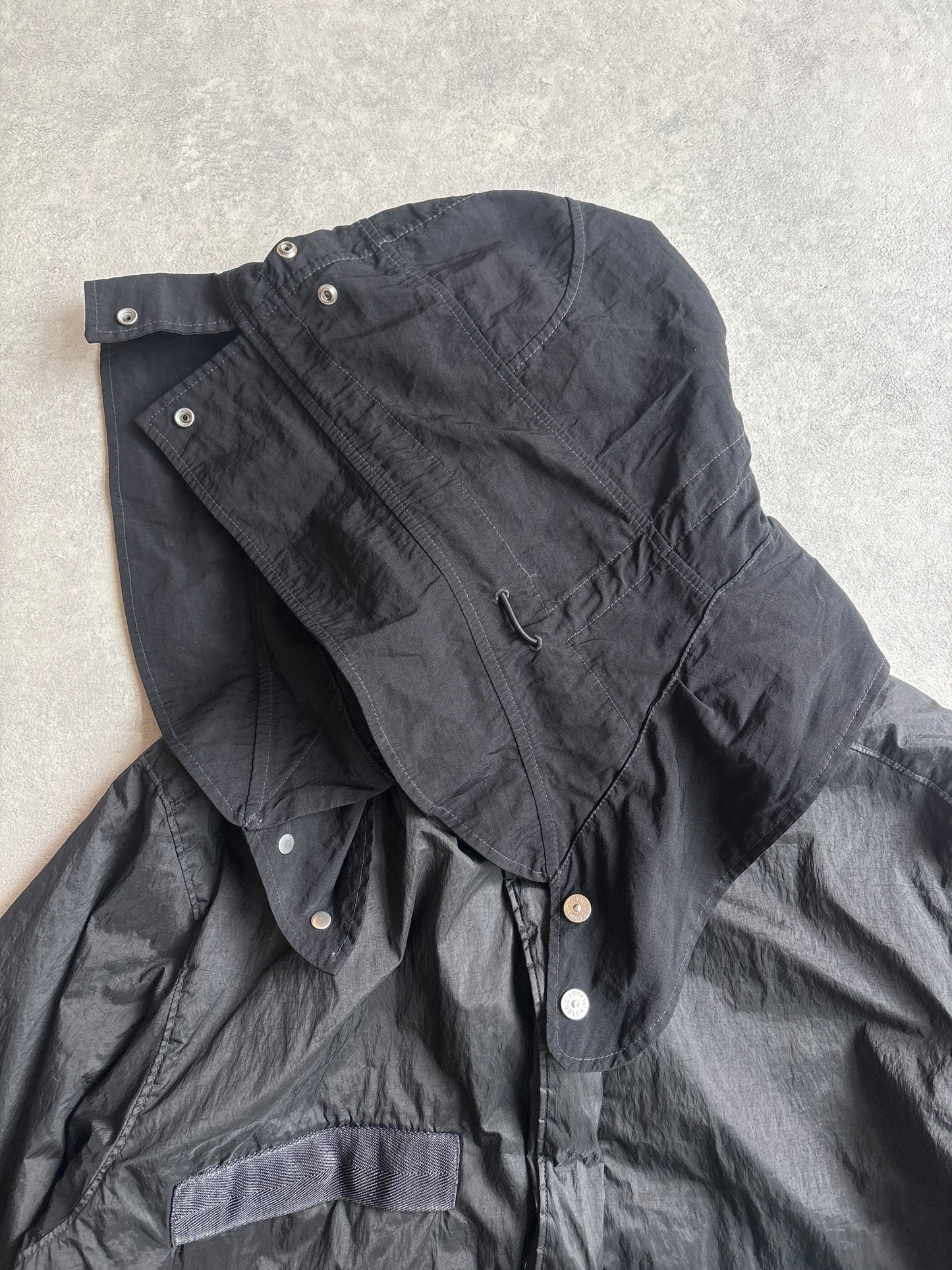 Stone Island Nylon Metal Watro Parka Black XL