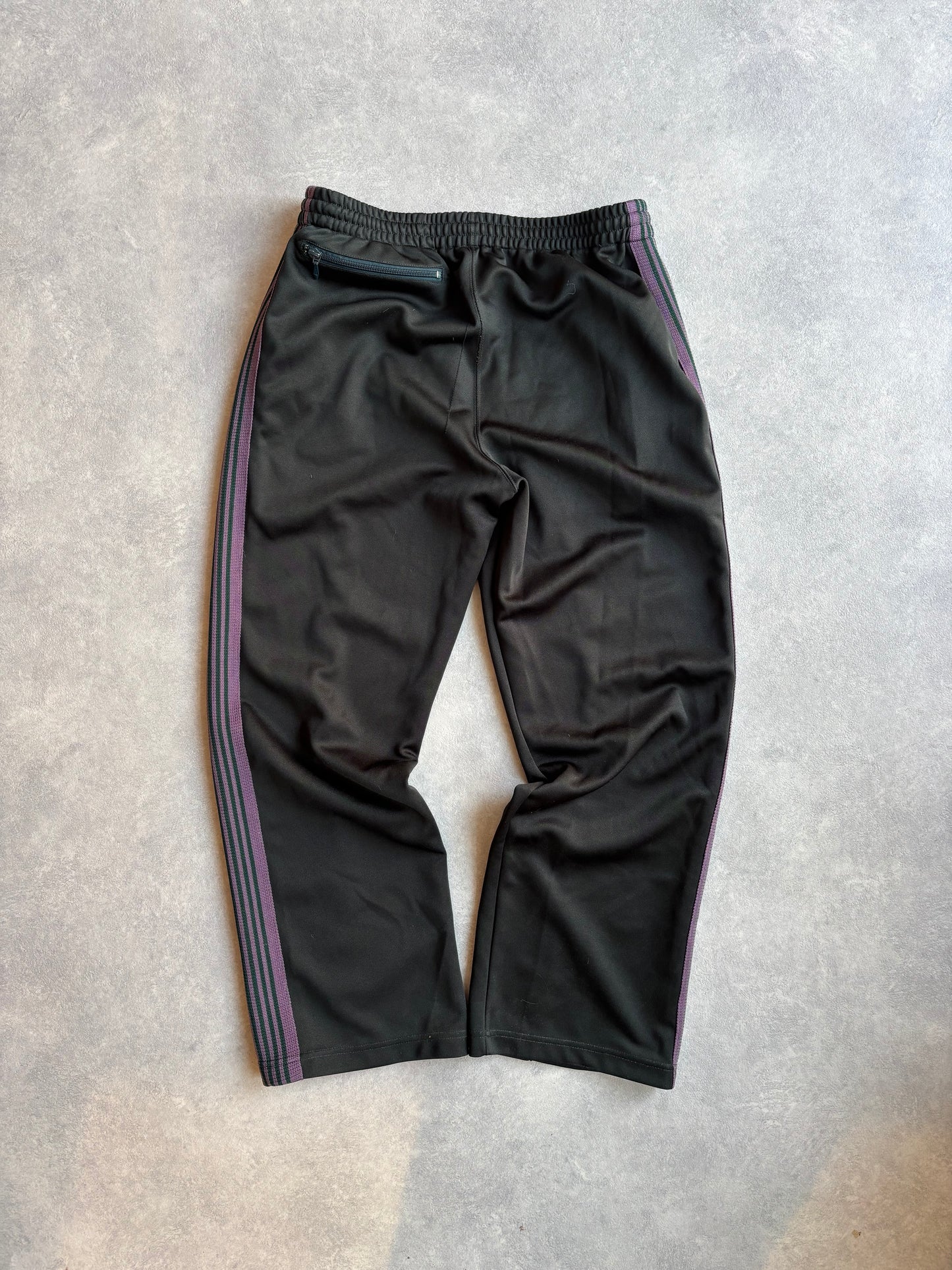 Needles Track Pants Papillon Embroidery Army Green /Purple M