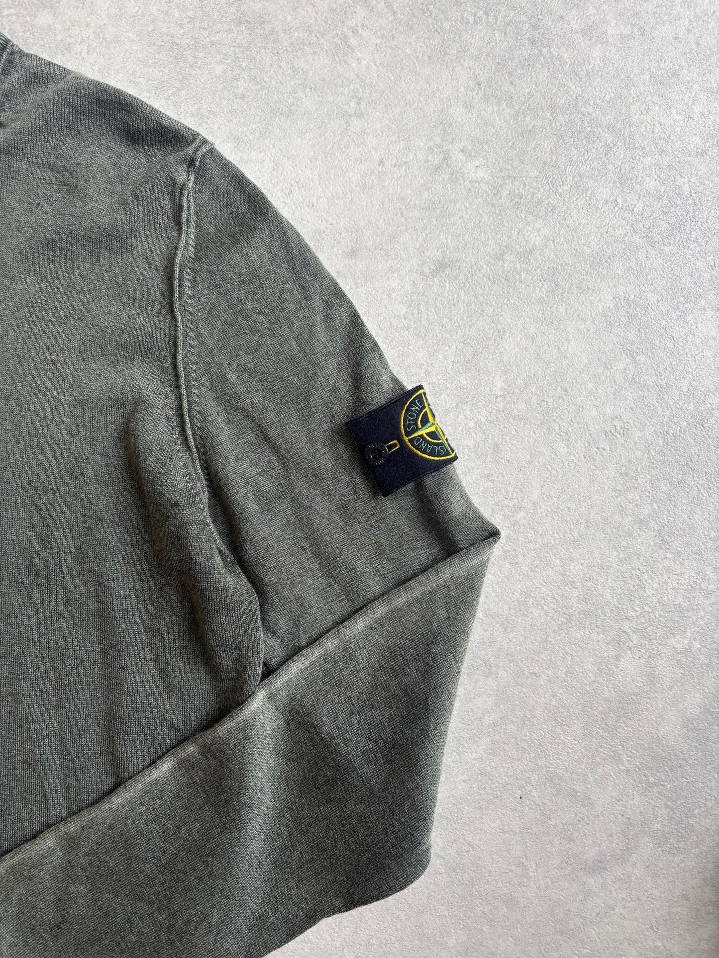 Stone Island Dust Color Green Crewneck XL