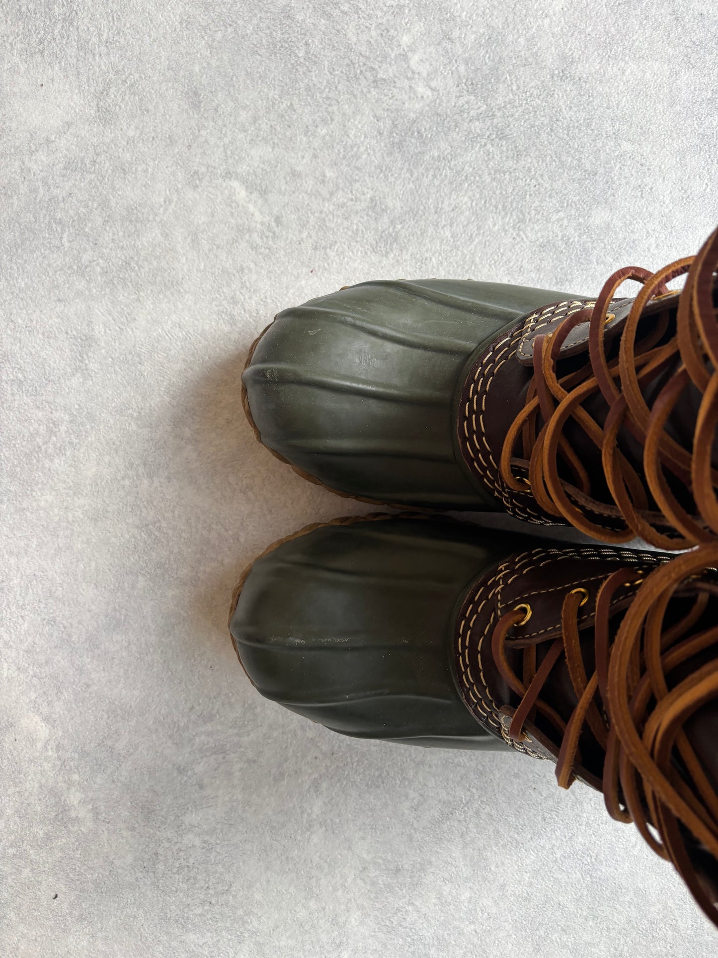 Visvim Logo Print Lace Up Boots Brown 44,5