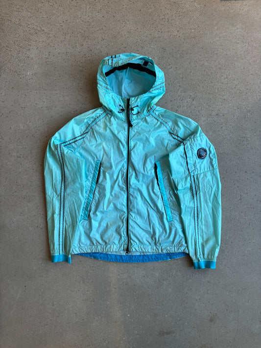 Cp Company Rubber Coated Jacket Blue Medium