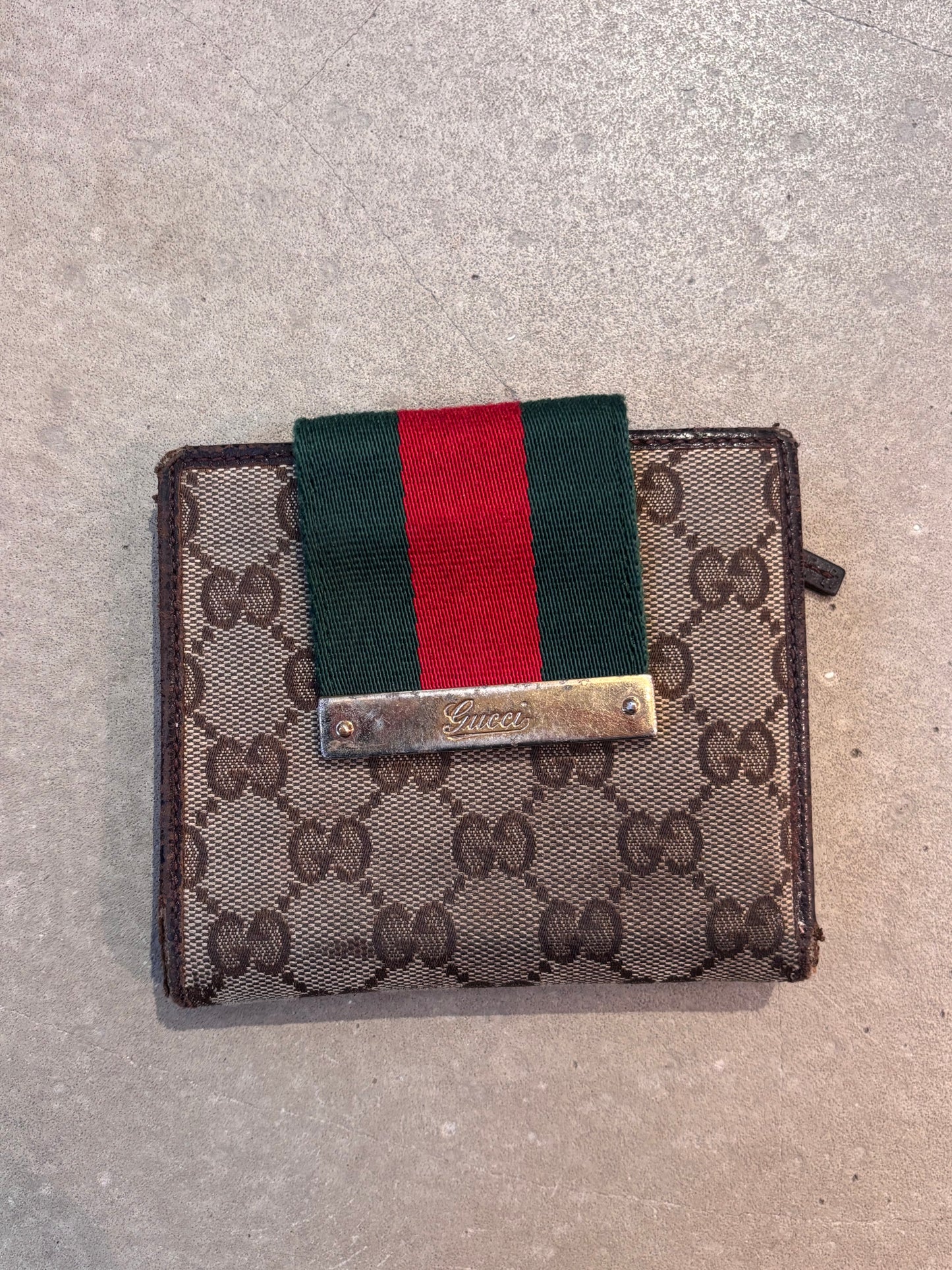 Gucci Wallet Monogram Brown