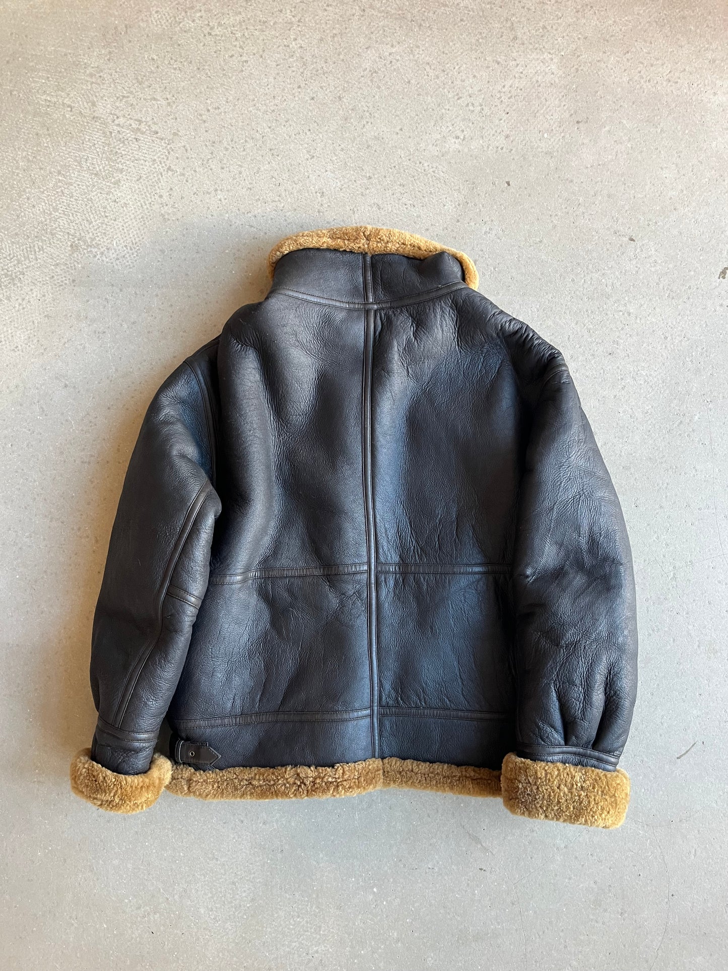 Wrangler Aviator Jacket Brown XXL