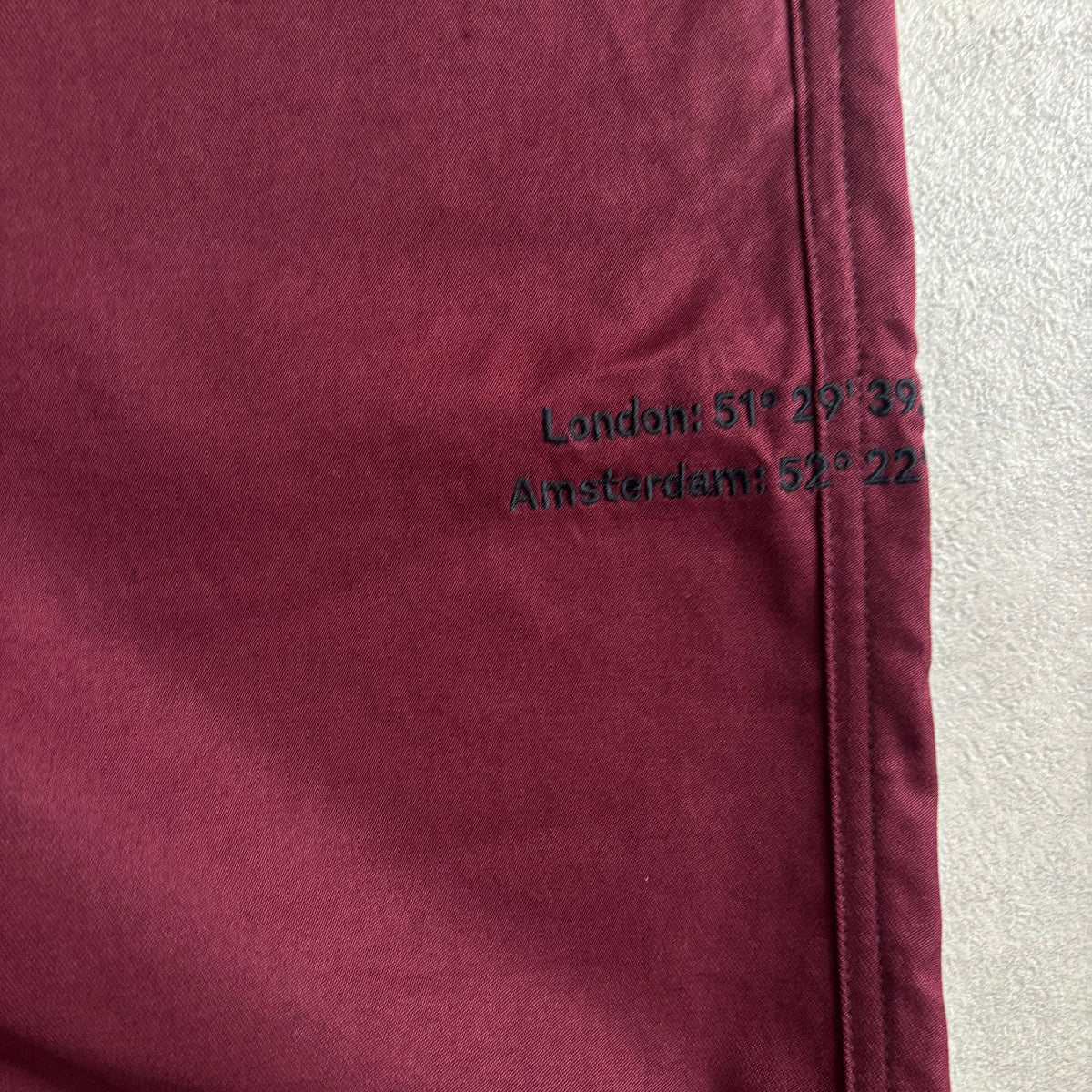 Burberry x Pop Trading Company Shorts Burgundy XXL