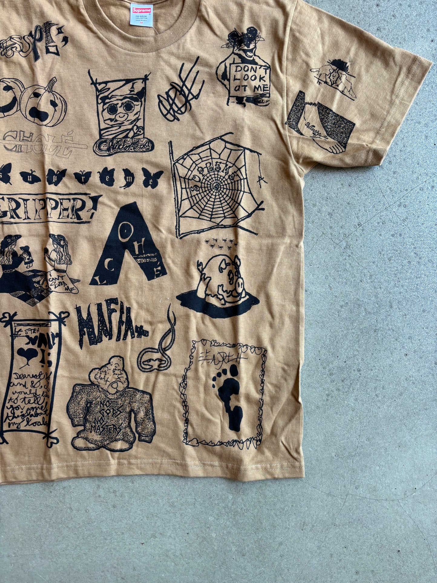 Supreme Dream Tee SS17 Brown M