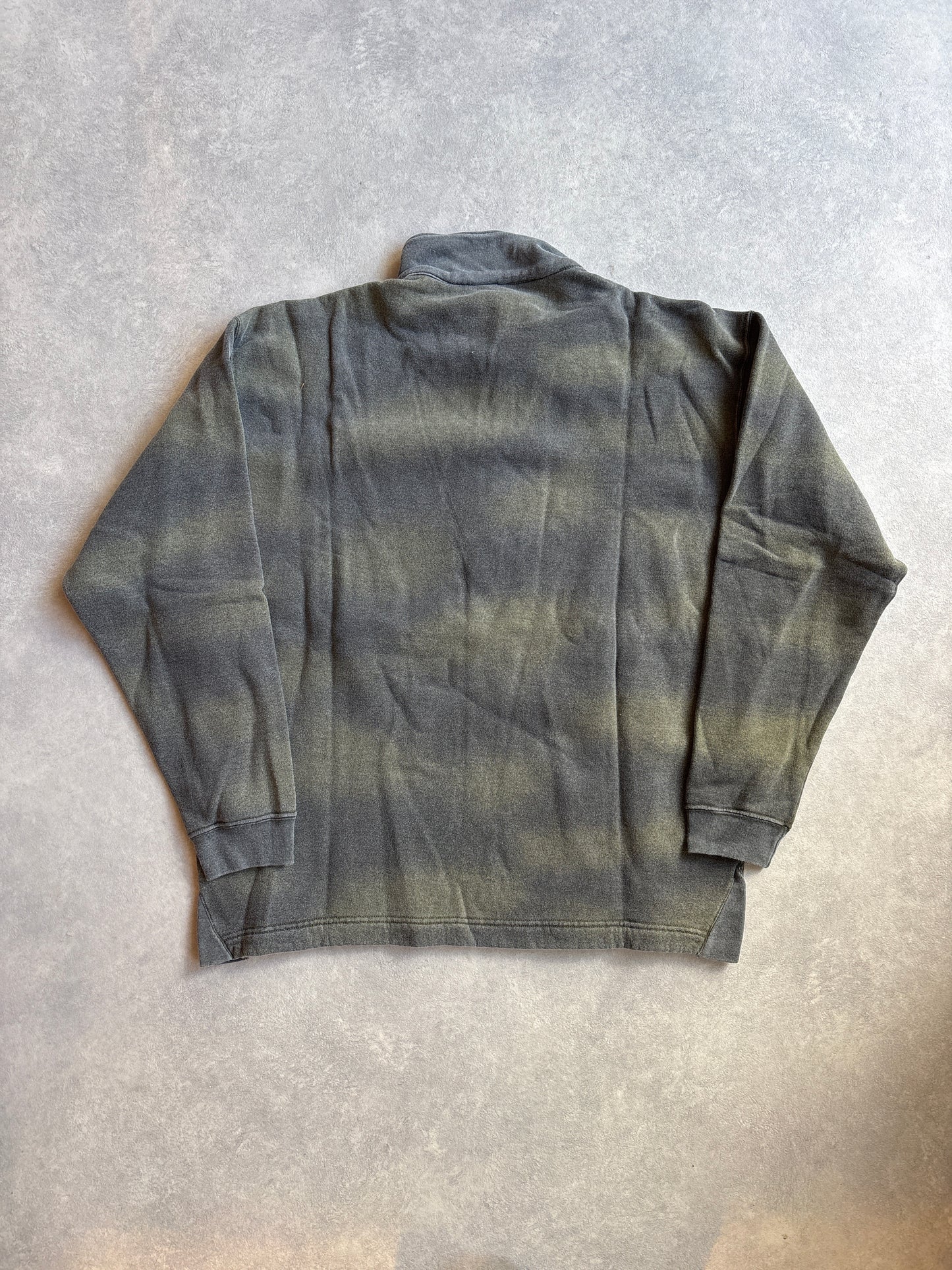 Blue one Zip-up Sweater Grey  L