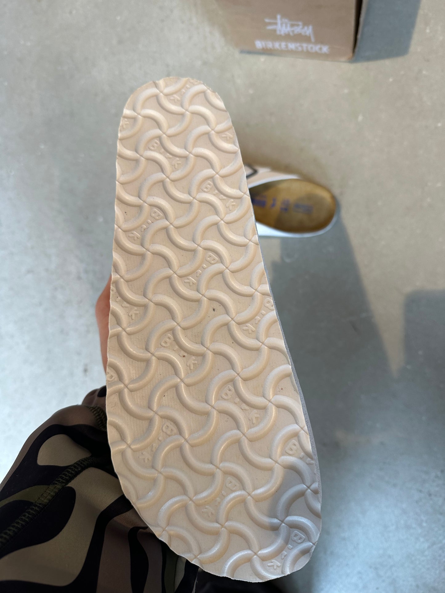 Birkenstock Stussy Boston BS Retro White