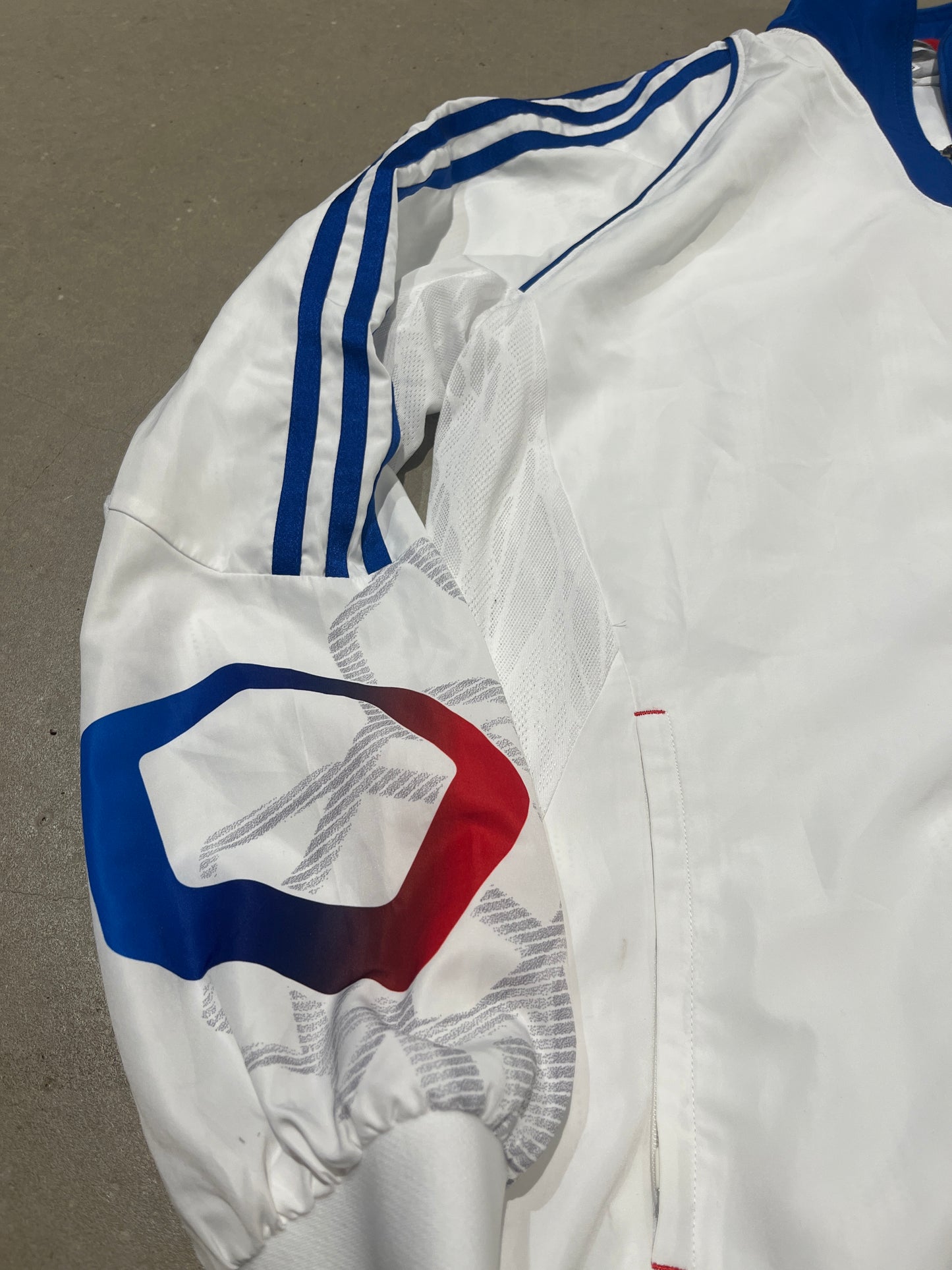 Adidas Track Jacket Olympic France White M