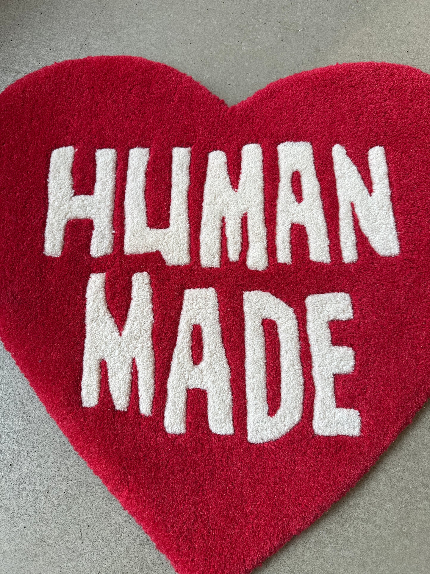 Human Made Rug Heart