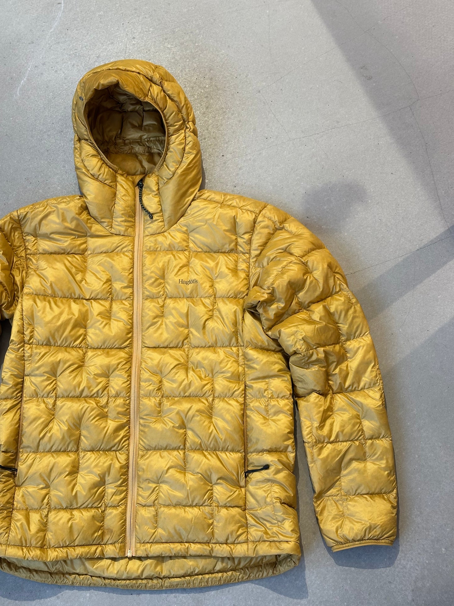 Haglöfs Down Jacket Clay Yellow Size L