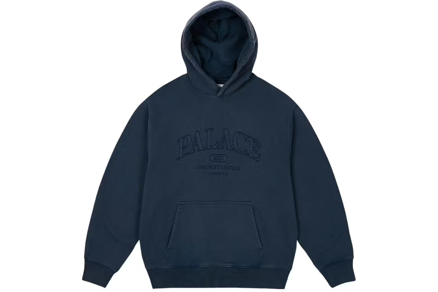 Palace Unitas Pigment Wash Hood Navy