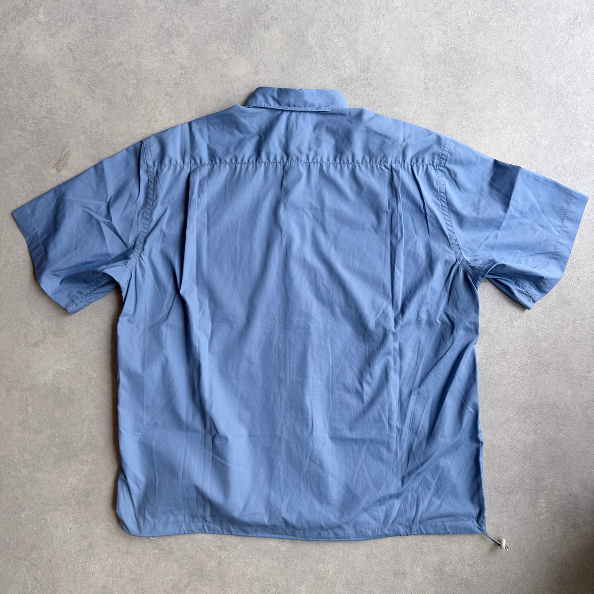 Commes Des Garcons Homme Short Sleeve Shirt Drawstring M