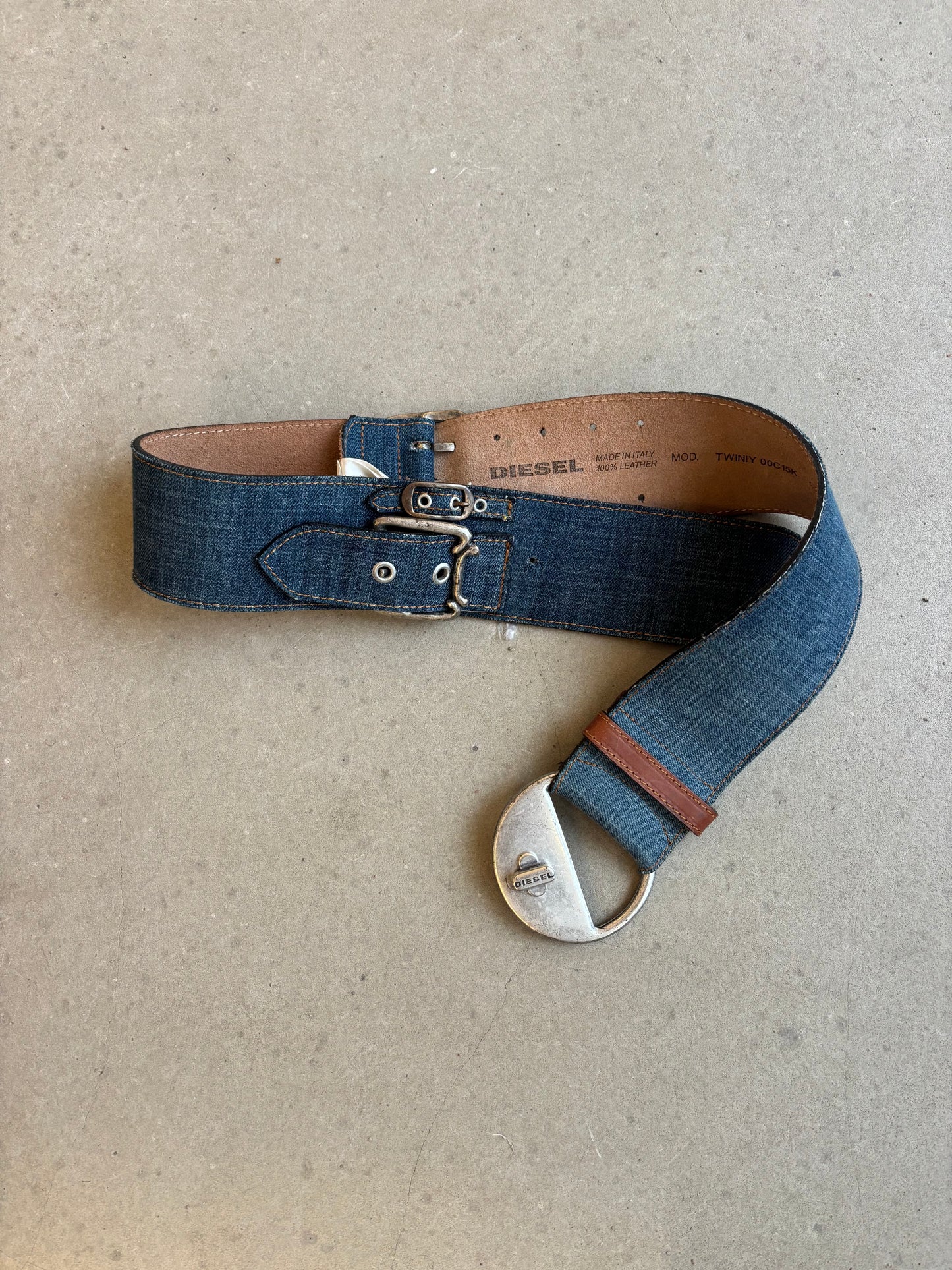 Diesel Denim Twiniy Belt