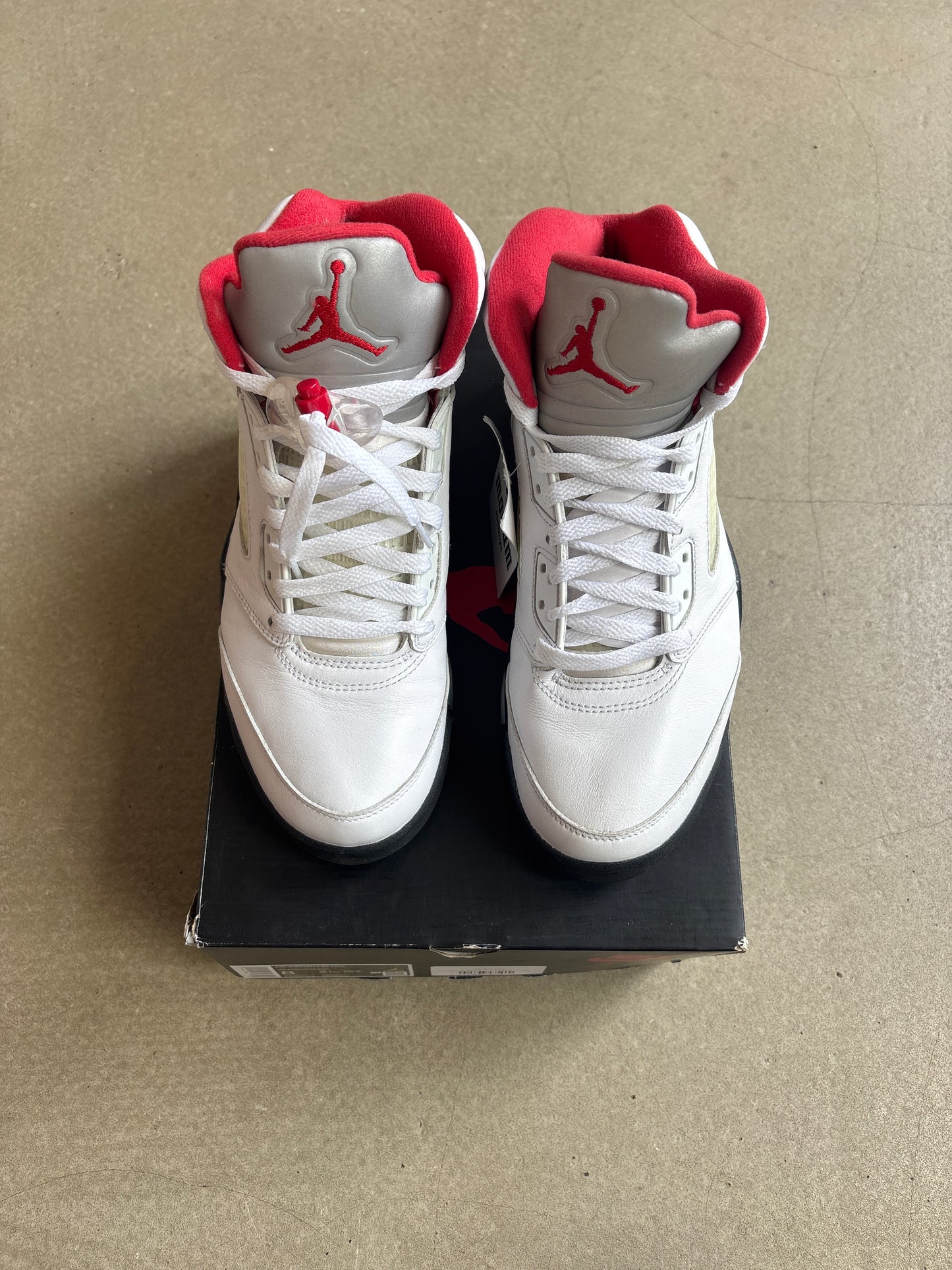 Jordan 5 Retro Fire (2020) Red Silver EU 41
