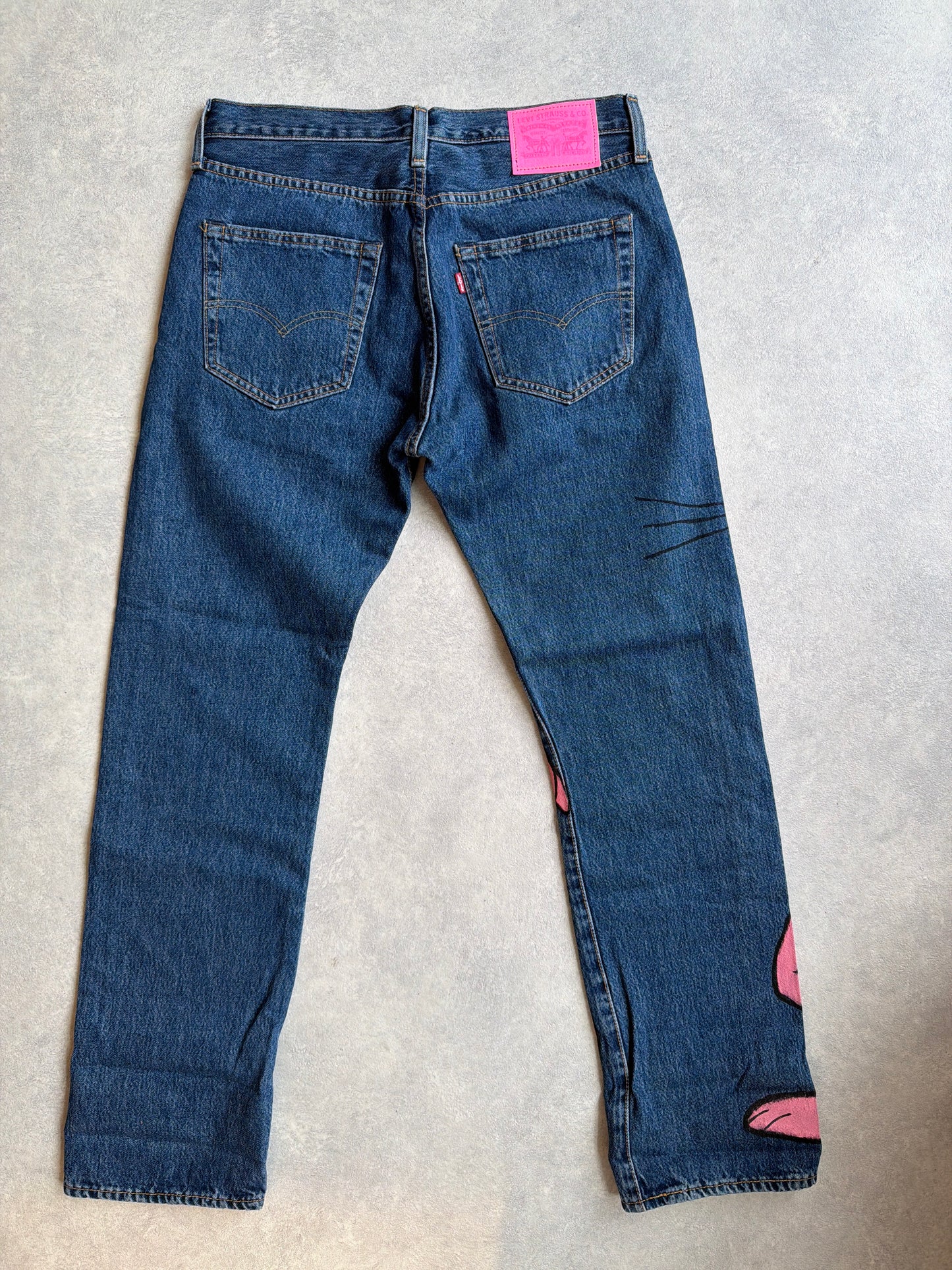 Levi's Premium Custom  Pink Panther 32 x 32