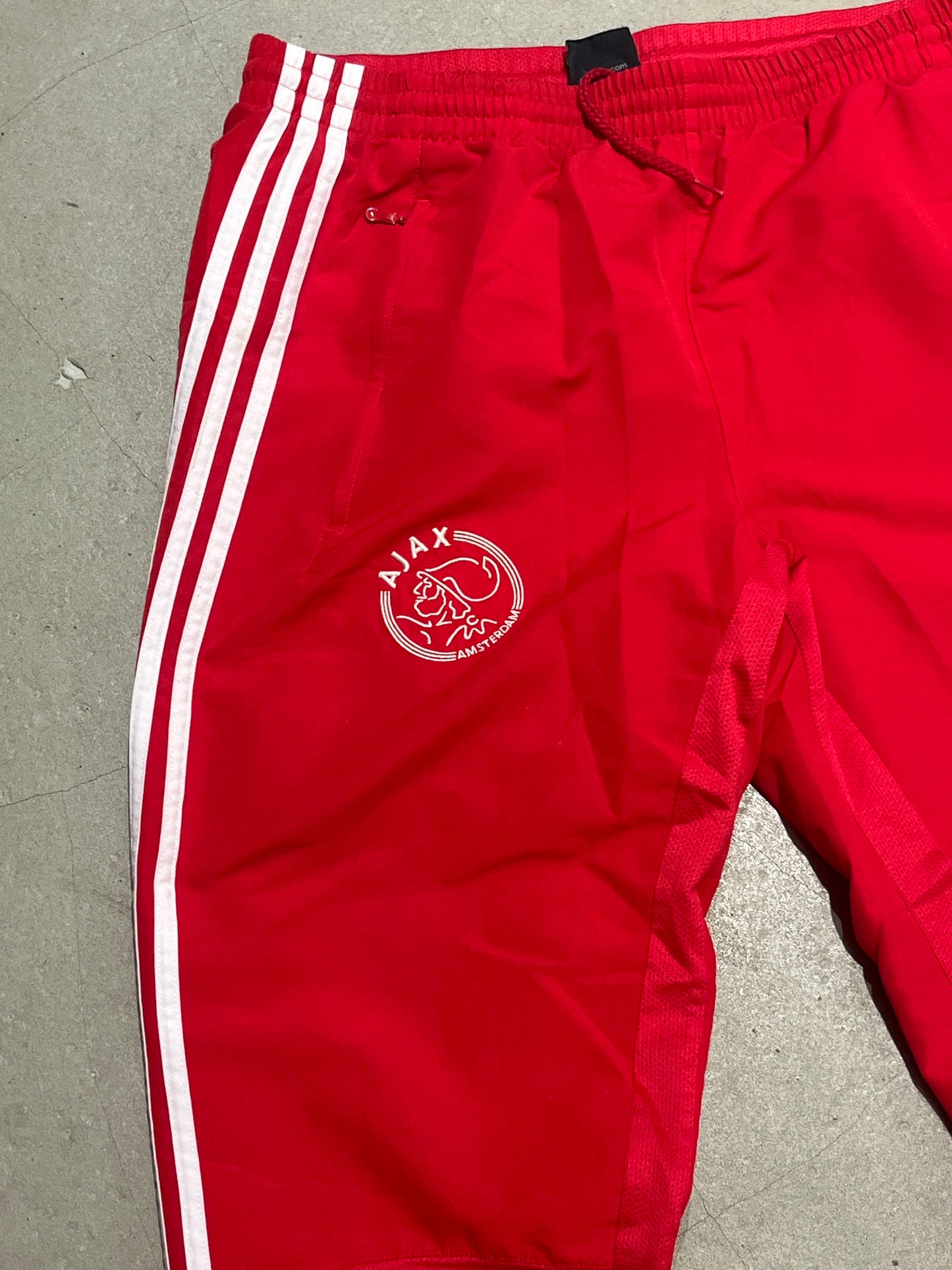 Adidas Ajax Track Pants Red M