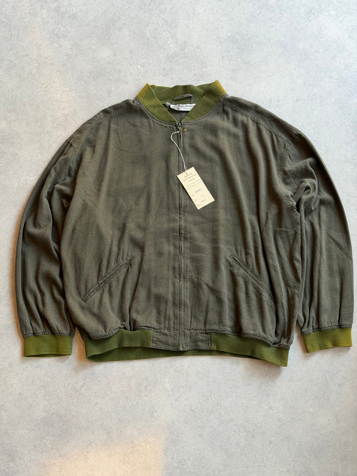 Kennington Sergio Bomber Vest Army Green XL